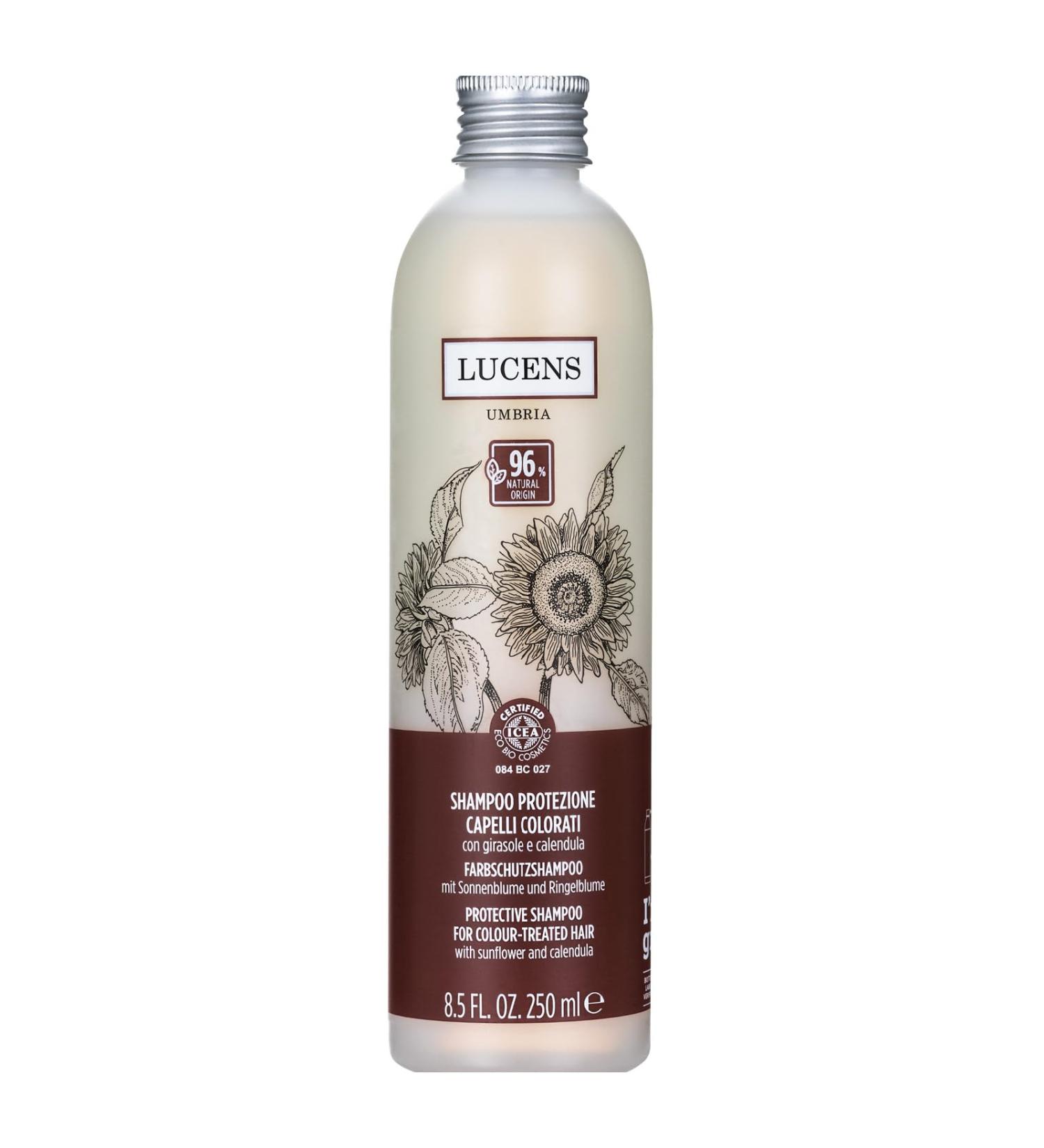  Lucens Umbria Lucens - Shampoo Protection for Coloured Hair Specific for the Care and Beauty of Coloured Hair 250 ml - Buy Online on GoSupps.com