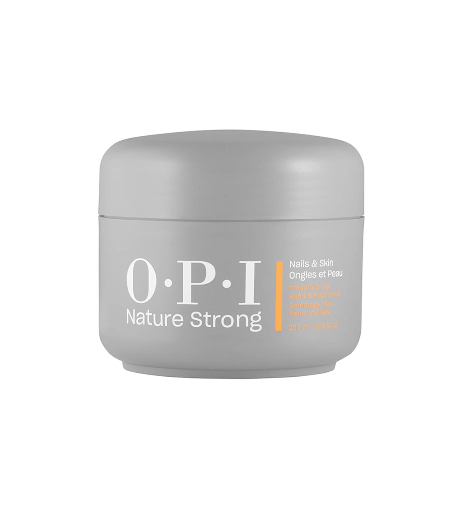 OPI Nature Strong Skincare Smooth It Out - Gommage Mains & Pieds Exfoliant au Sel Marin Peau Douce et Lisse 250 ml - Buy Online on GoSupps.com