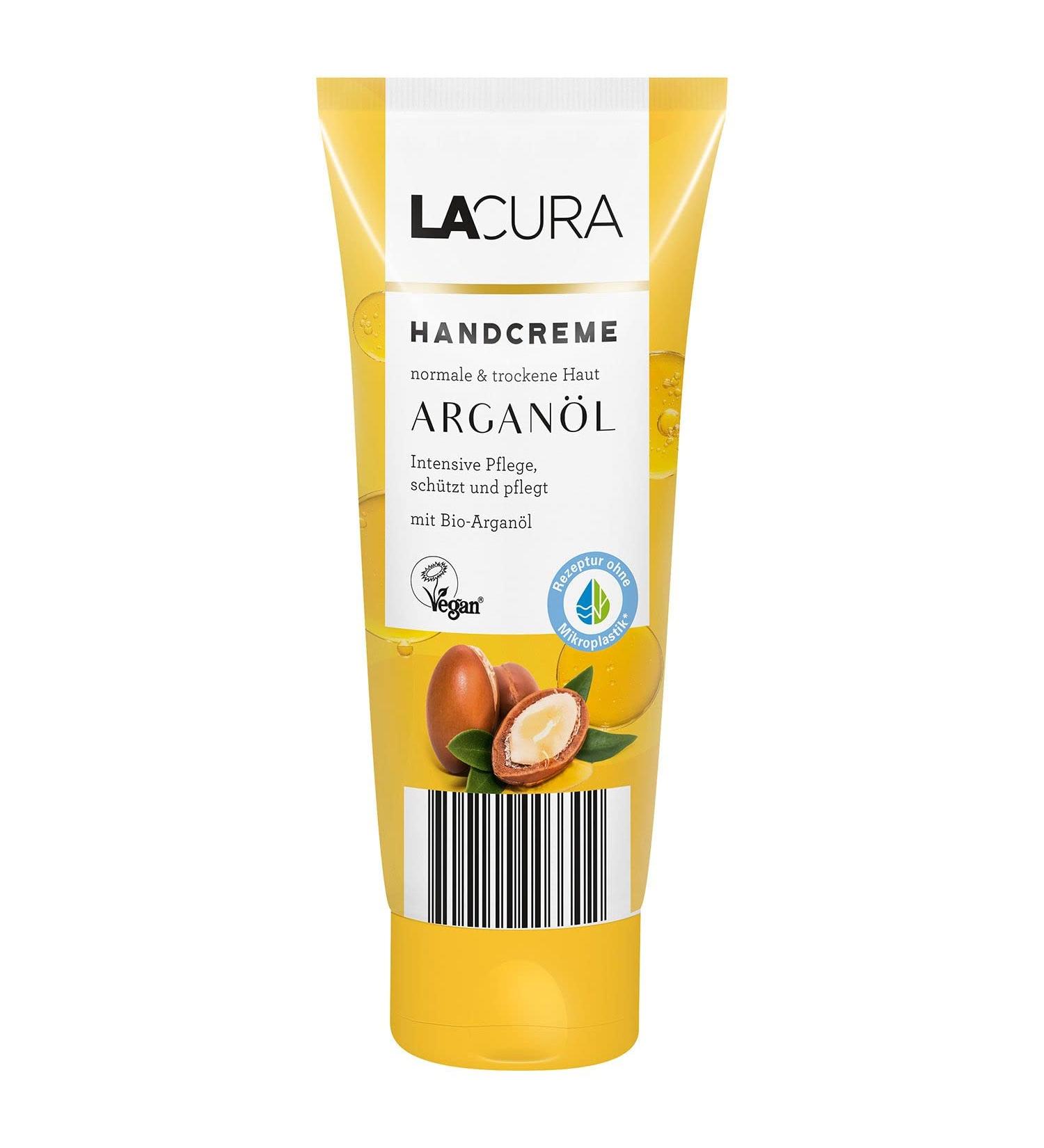 LACURA Argan Oil Hand Cream with Organic Argan Oil 100 ml