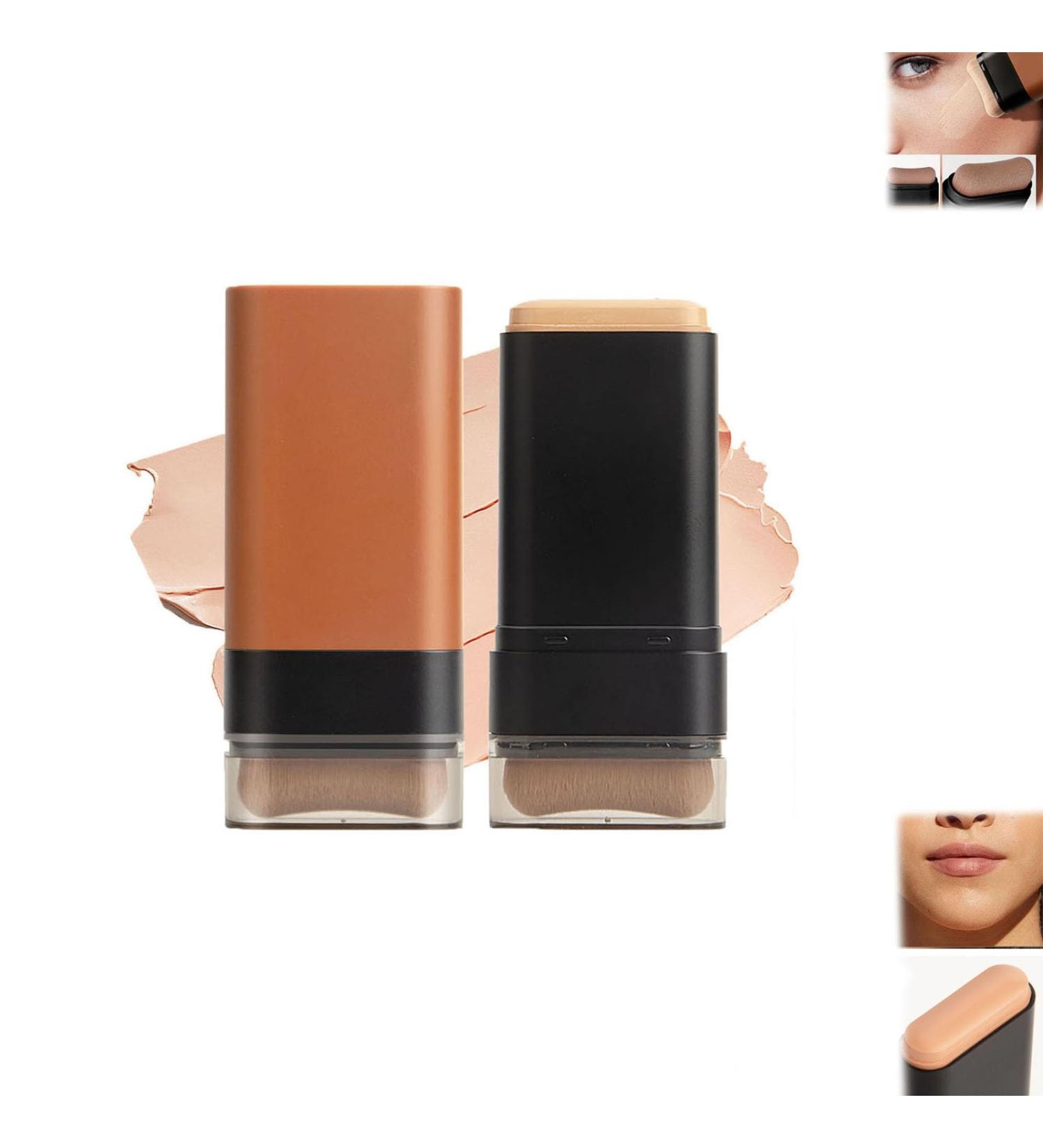 Multi-Use Foundation Stick Makeup with Built-In Foundation Brush Hydrating Lightweight Foundation Stick with Brushz Longwear Contour Stick Foundation Face Stick Natural Finish (04 0.71 Ounce (Pack of 1)) 04 0.71 Ounce (Pack of 1) - Buy Online on GoSupps.com