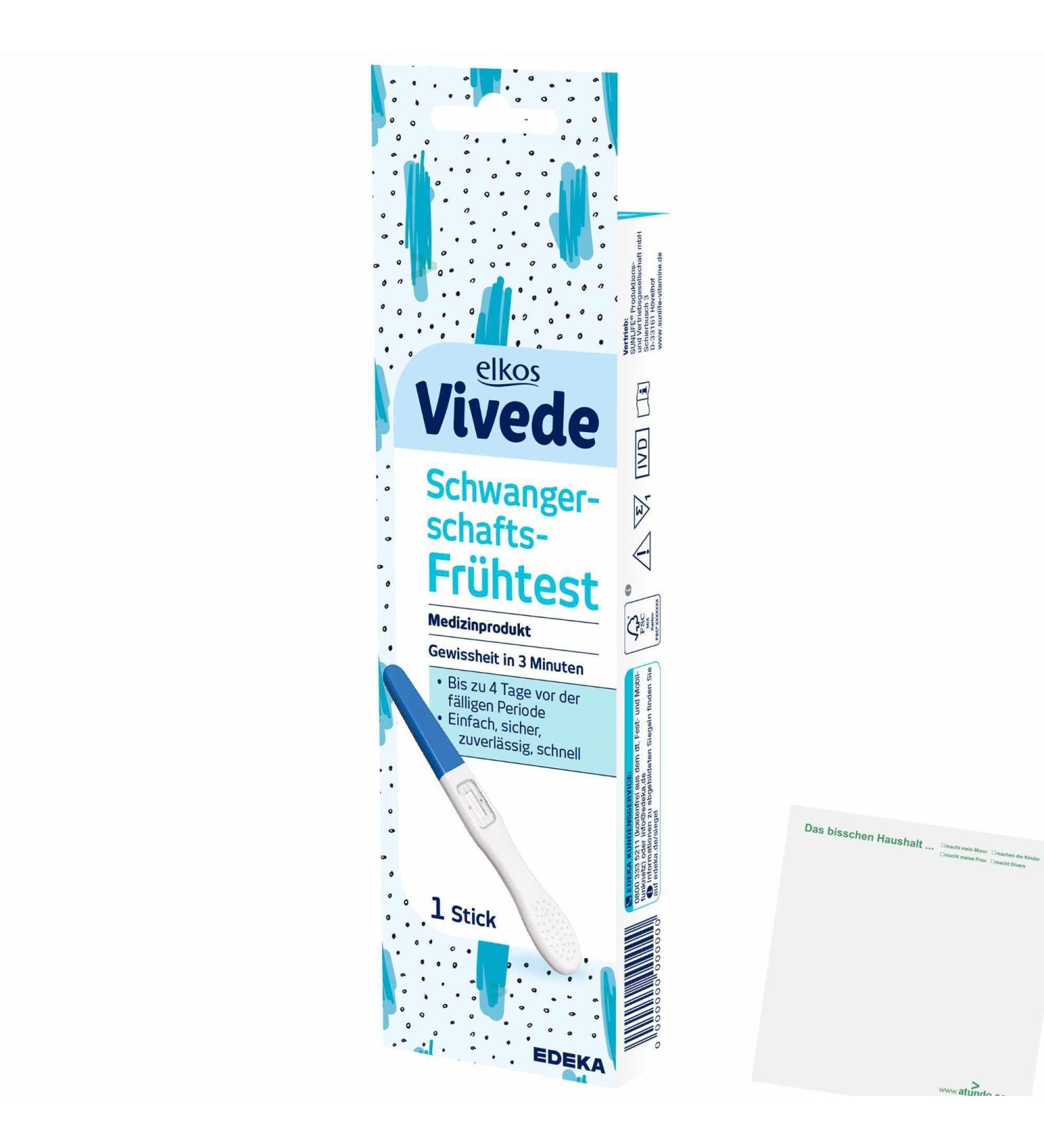 Elkos Vivide Early Pregnancy Test (1 pc) - Accurate & Reliable Results | International Shipping - Buy Online on GoSupps.com