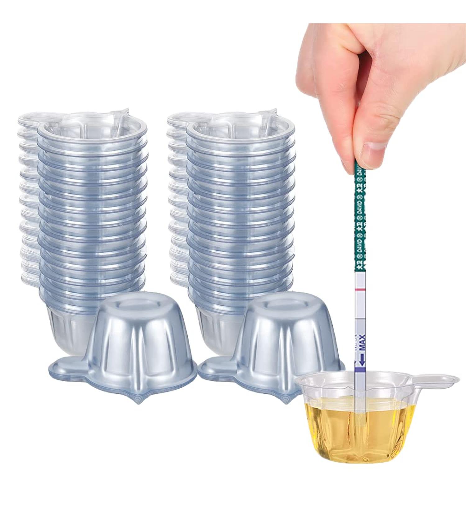 200 Pcs Disposable 40ML Urine Collection Cup for Pregnancy Tests & Medical Supplies - Buy Online on GoSupps.com