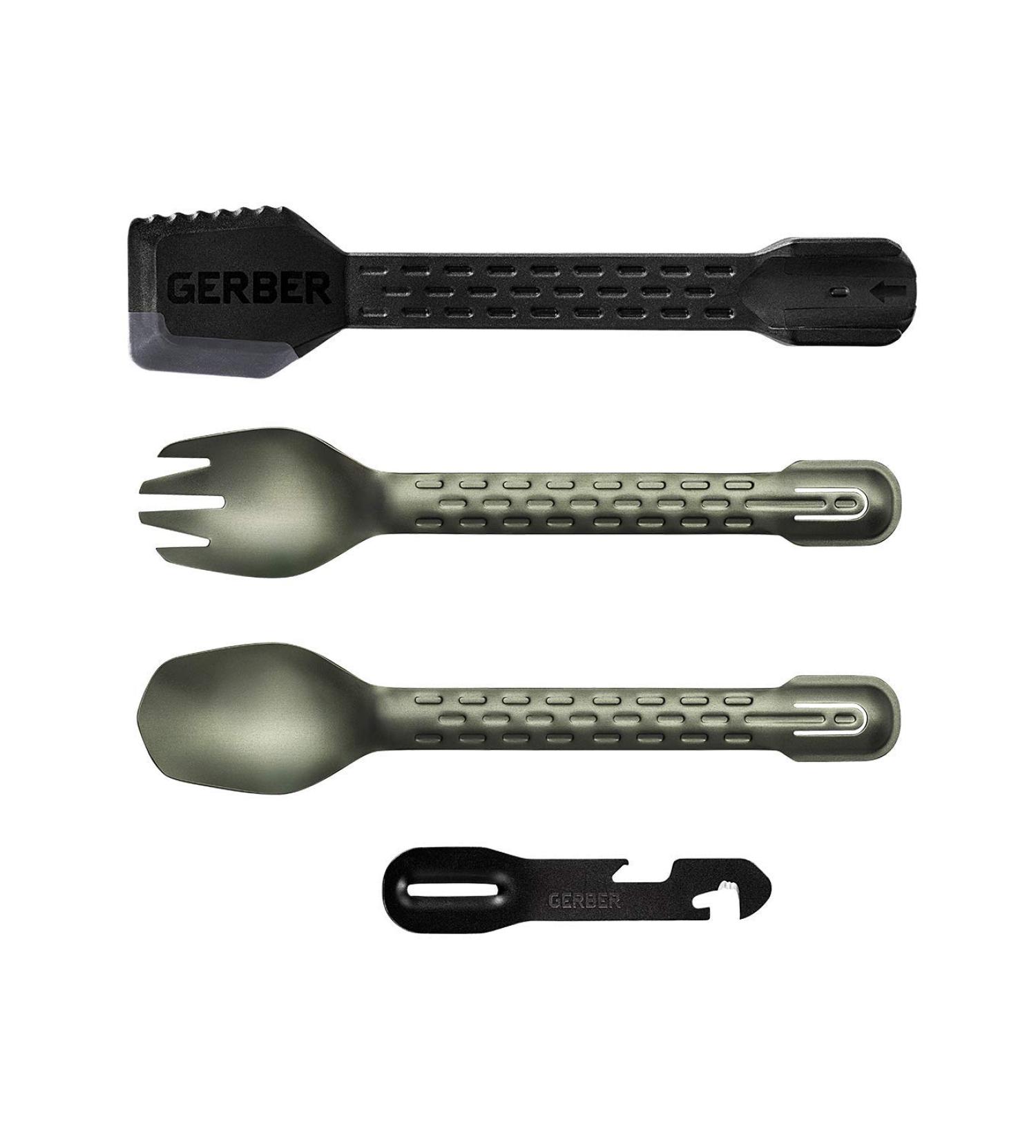 GERBER ComplEAT Camp Cooking Tool Set - Flat Sage 31-003467 - Buy Online on GoSupps.com