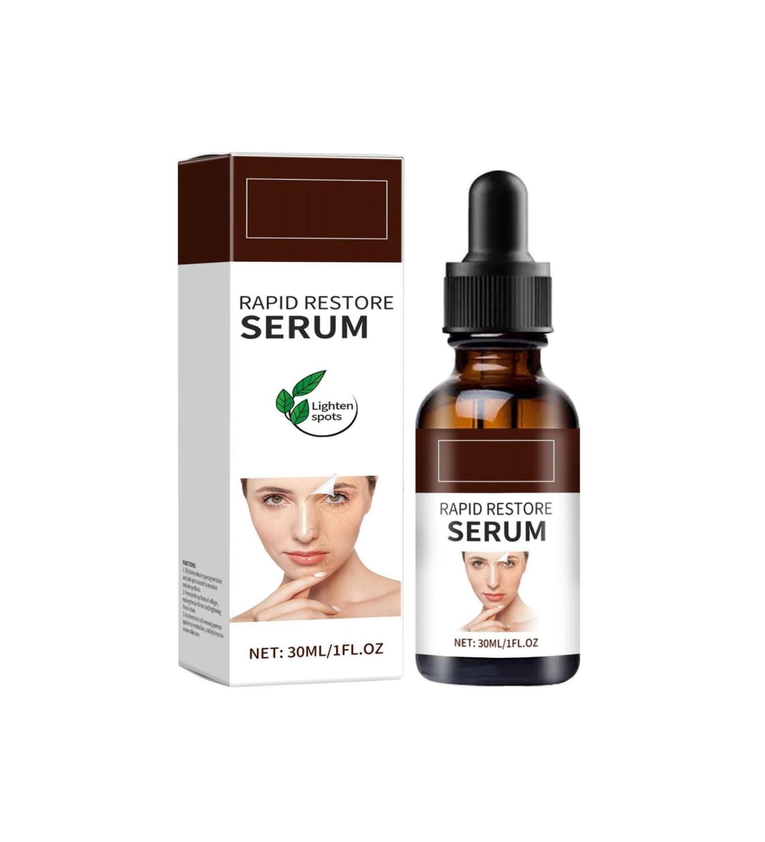 Facial Repair Nourishing Serum Hydratant Anti-Rides Et Anti- Ge Claircit Le Teint 30ml (1) 6 ml (Lot de 5) - Buy Online on GoSupps.com