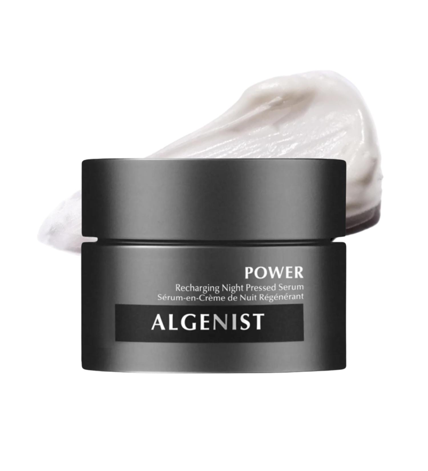 Algenist POWER Recharging Night Pressed Serum - Overnight Treatment to Refine Dull Uneven Texture with Algae Collagen & Coconut Water - Non-Comedogenic & Hypoallergenic (2 oz) 2 Fl Oz (Pack of 1) - Buy Online on GoSupps.com
