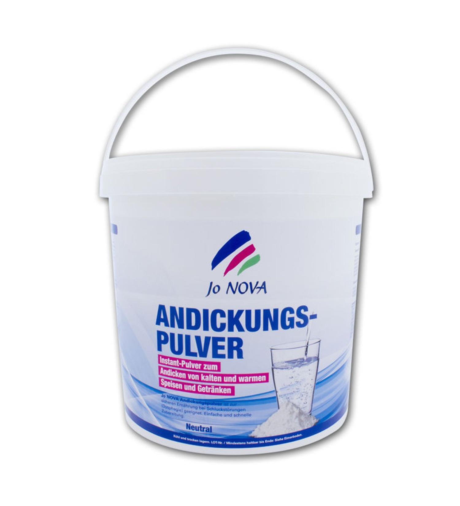 Jo NOVA thickening powder - potato starch - lactose-free - economical dosage - temperature-stable - 3 000 g - 1 bucket