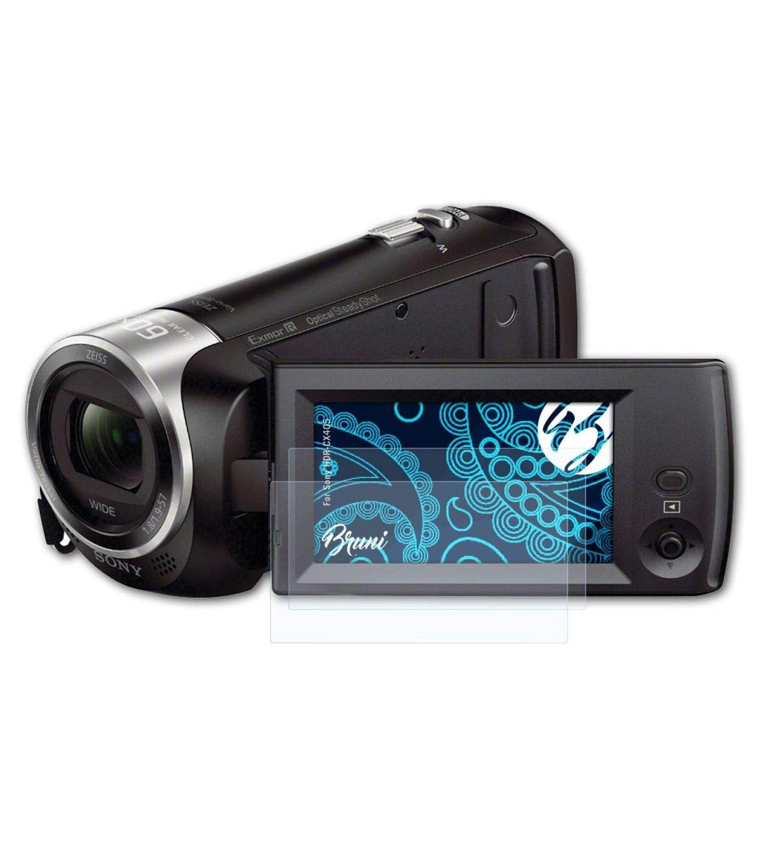 Bruni Crystal Clear Screen Protector for Sony HDR-CX405 (2-Pack) - Buy Online on GoSupps.com