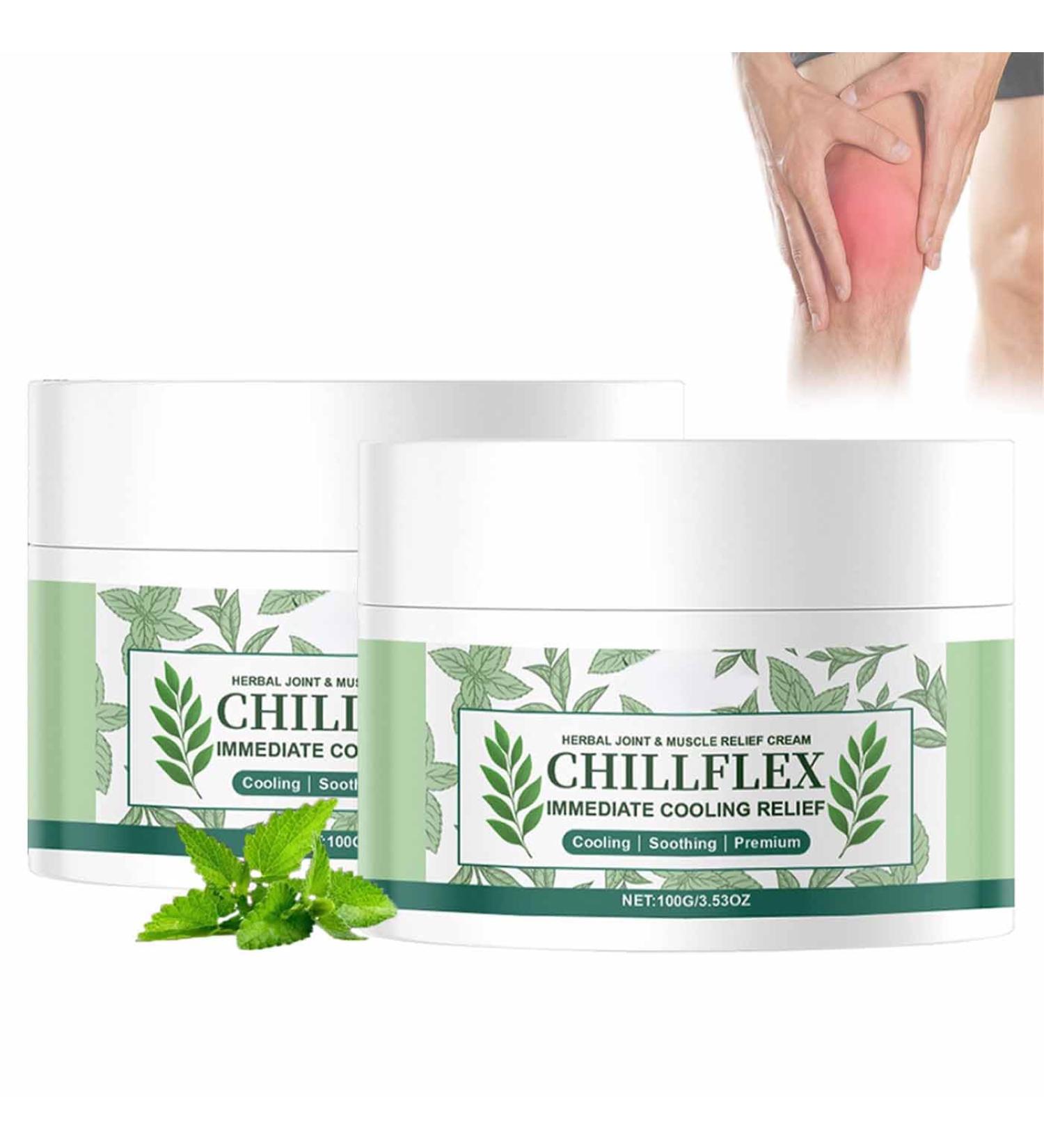 SHENGZE ChillFlex Instant Cooling Relief Cream2025 New 352oz Instant Cooling Relief CreamCooling OintmentMenthol Gel for Relieving TensionFatigue and Pain - Buy Online on GoSupps.com