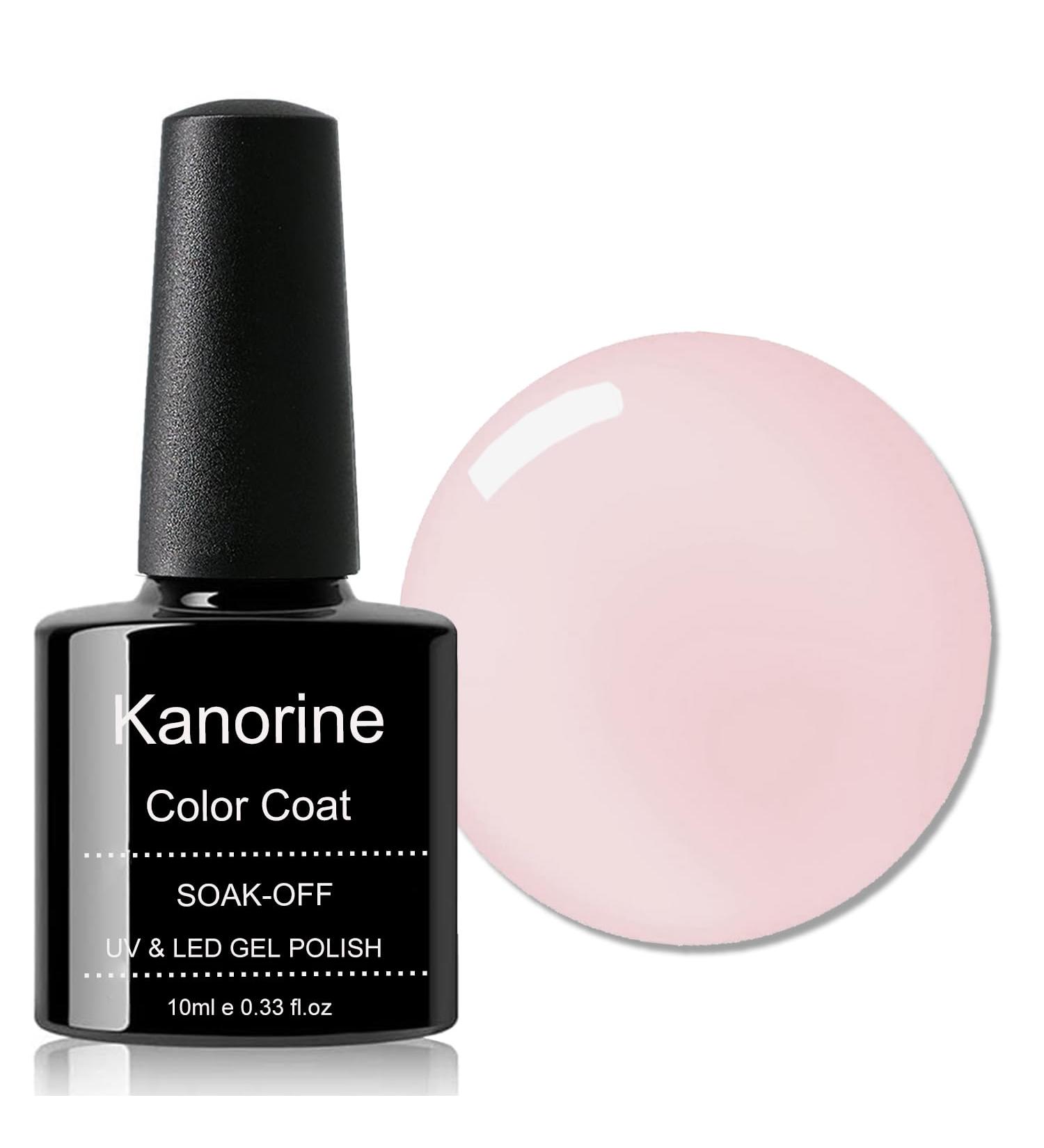 KANORINE Cream Pink Soak-Off Gel Nail Polish 10ml - Nude Pink Gel Varnish for Nail Art - Buy Online on GoSupps.com