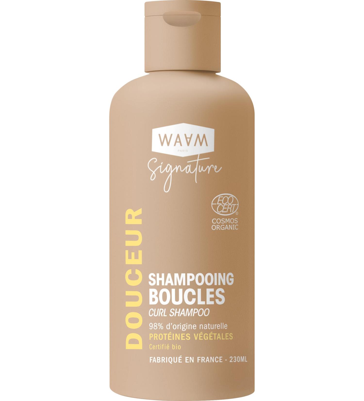 Waam WAAM Shampoo Curls SHAMPOO 230 ml Curly Wavy Kinky Curly Certified Organic