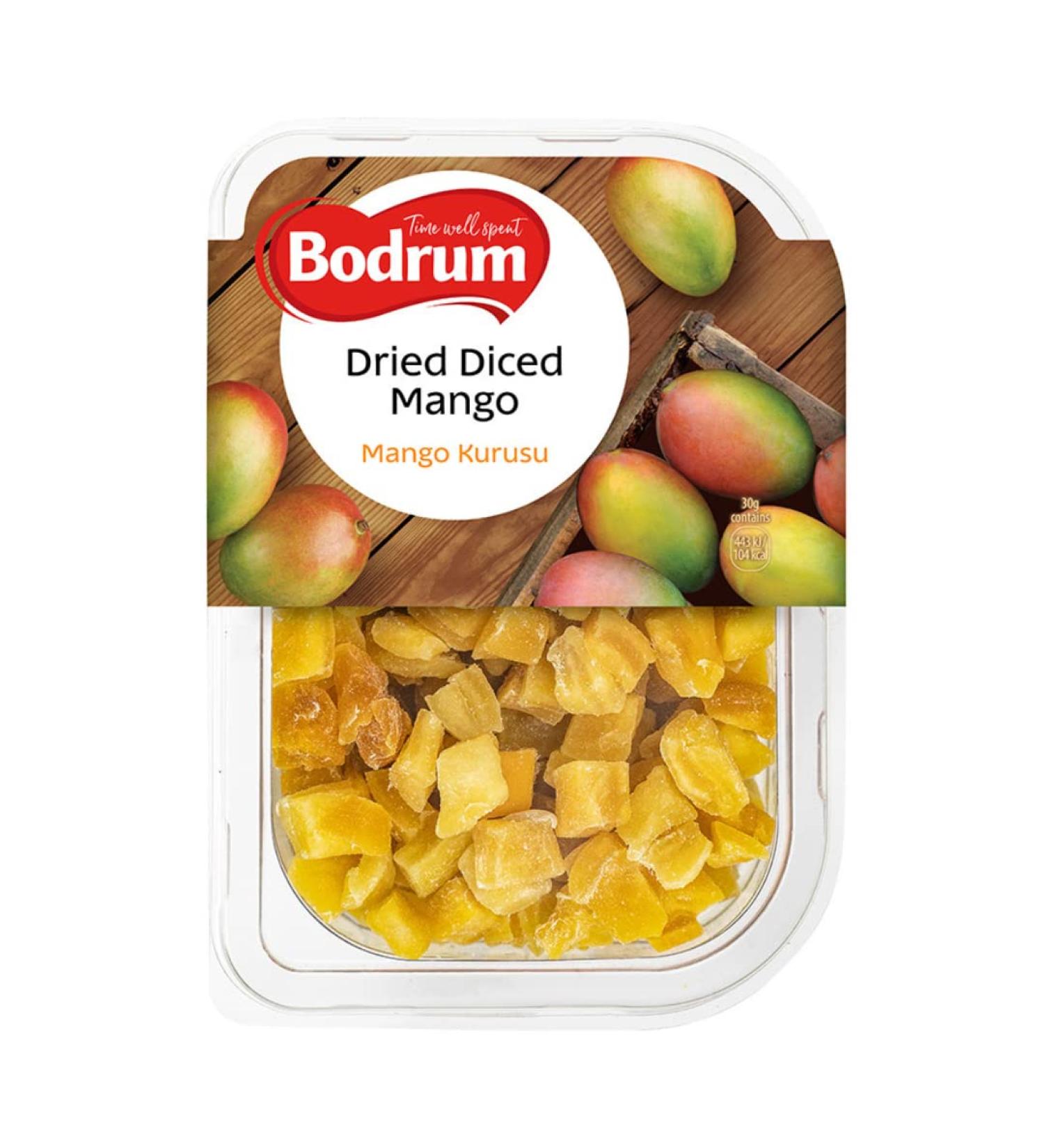 Bodrum Dried Diced Mangos 250gr x 4 pack