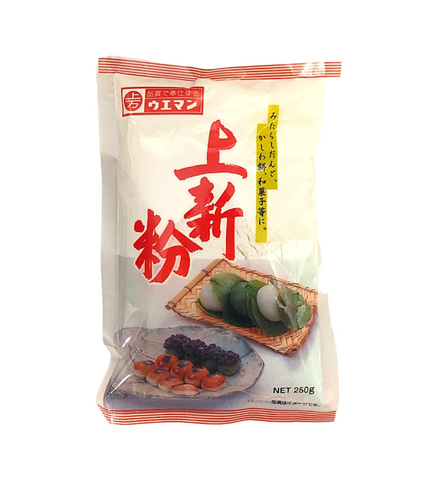 Joshinko Japanese Nonglutinous Rice Flour for Dango, Kashiwamochi, Chimaki - 8.8oz / 250g - Buy Online on GoSupps.com