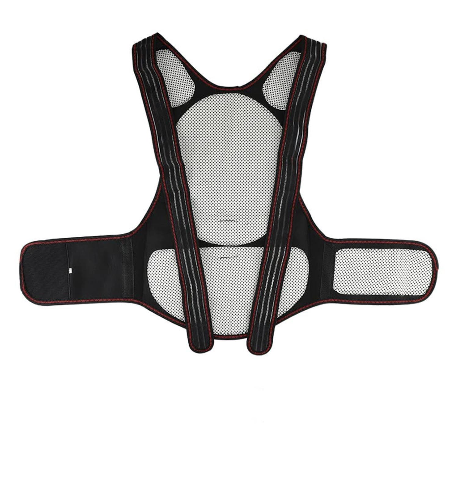 ZUIAI Self Heating Back Support Waist Brace Magnetic Correction Belt Posture Spine Lumbar(XL) X-Large As Shown - Buy Online on GoSupps.com