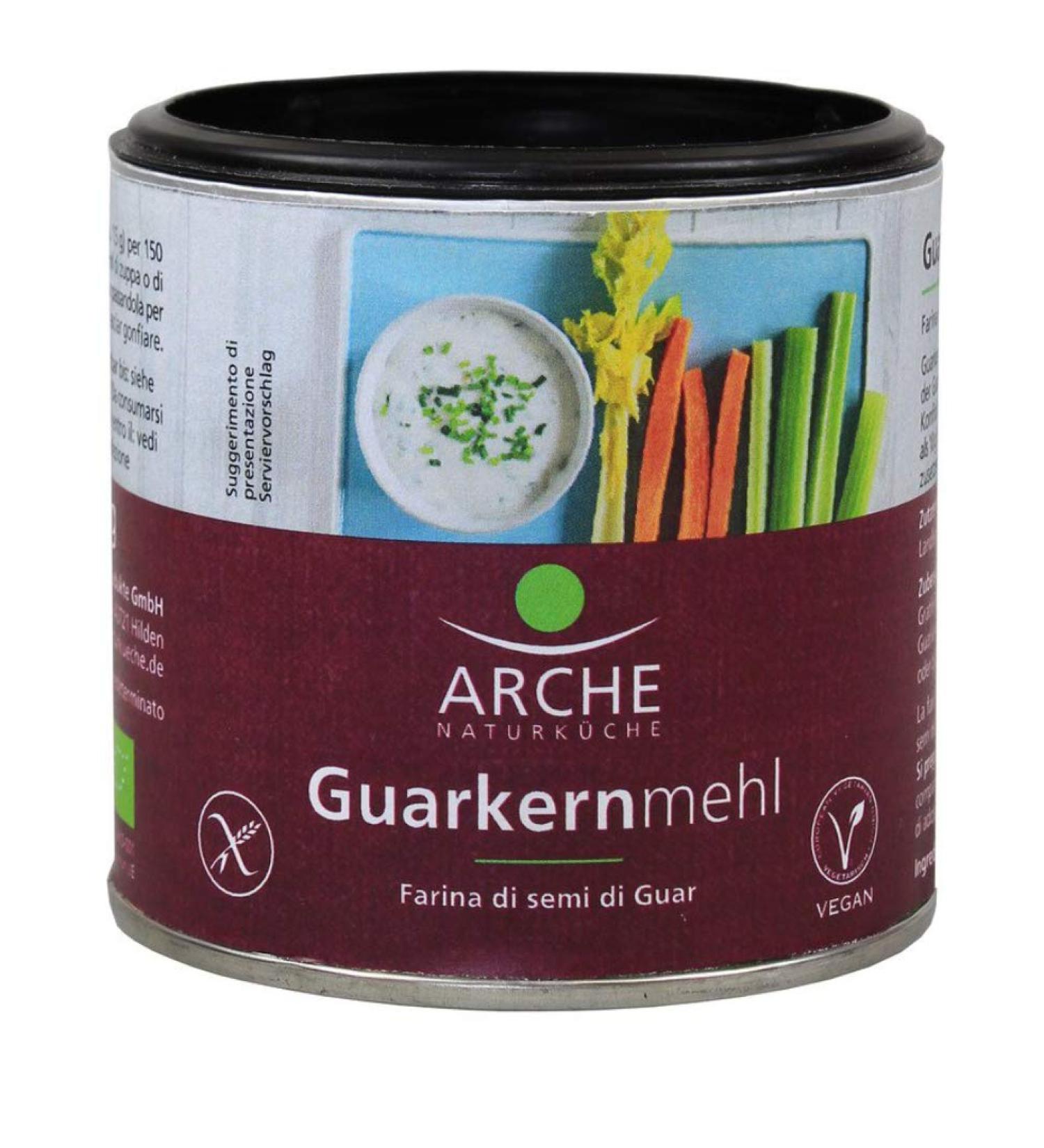 Gluten Free Premium Arche Guar Gum 125g Box | Gluten Free Guar Gum Superior Quality - Gluten Free Organic Guar Gum - Buy Online on GoSupps.com