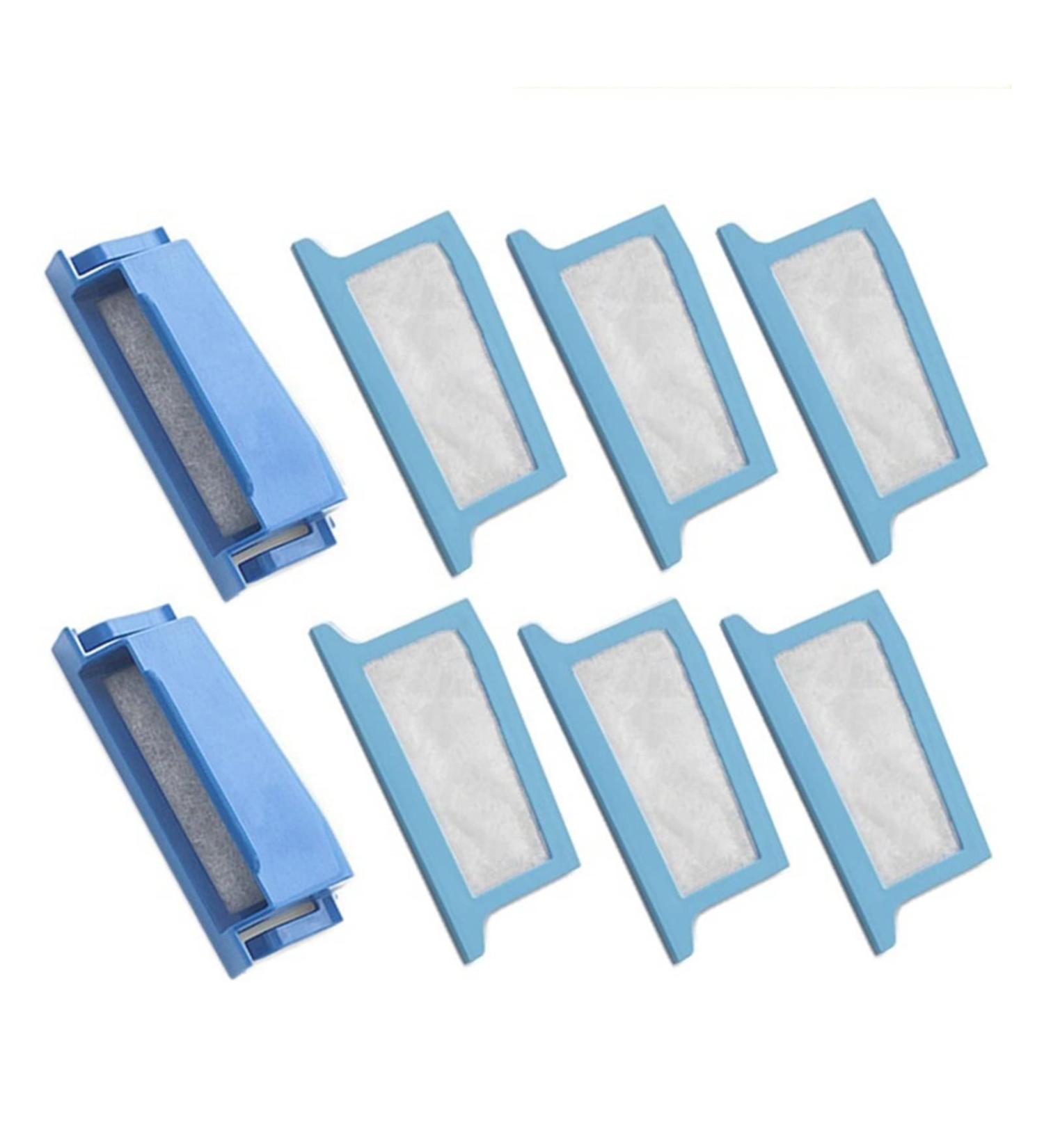 Guangcheng Filter Kits Compatible with Respironics Dreamstation Include 2 Reusable Filters & 6 Disposable Ultra-Fine Filters (Color : Blue)