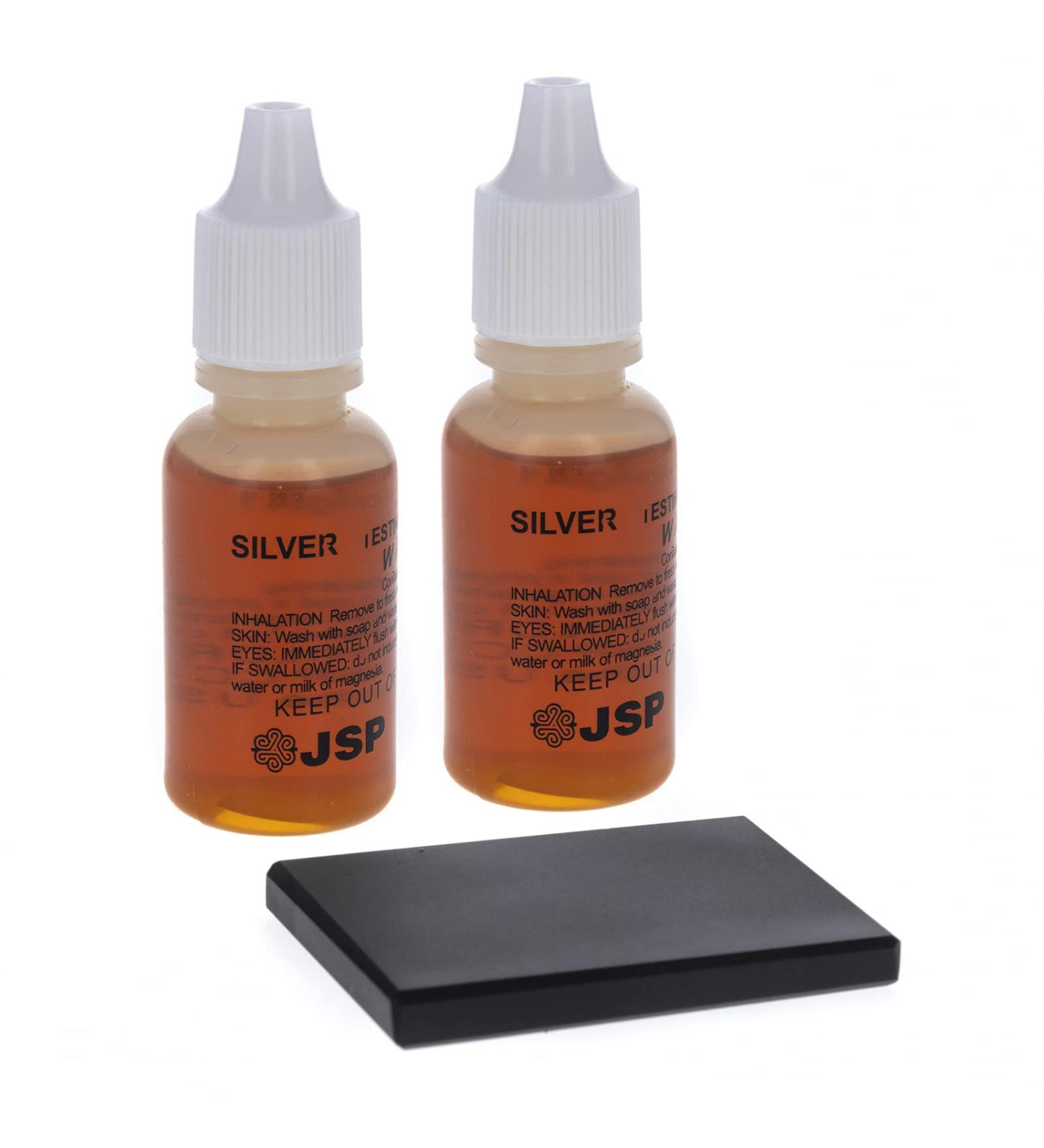 ToolTreaux Silver Testing Kit with Testing Stone  3pc - Buy Online on GoSupps.com
