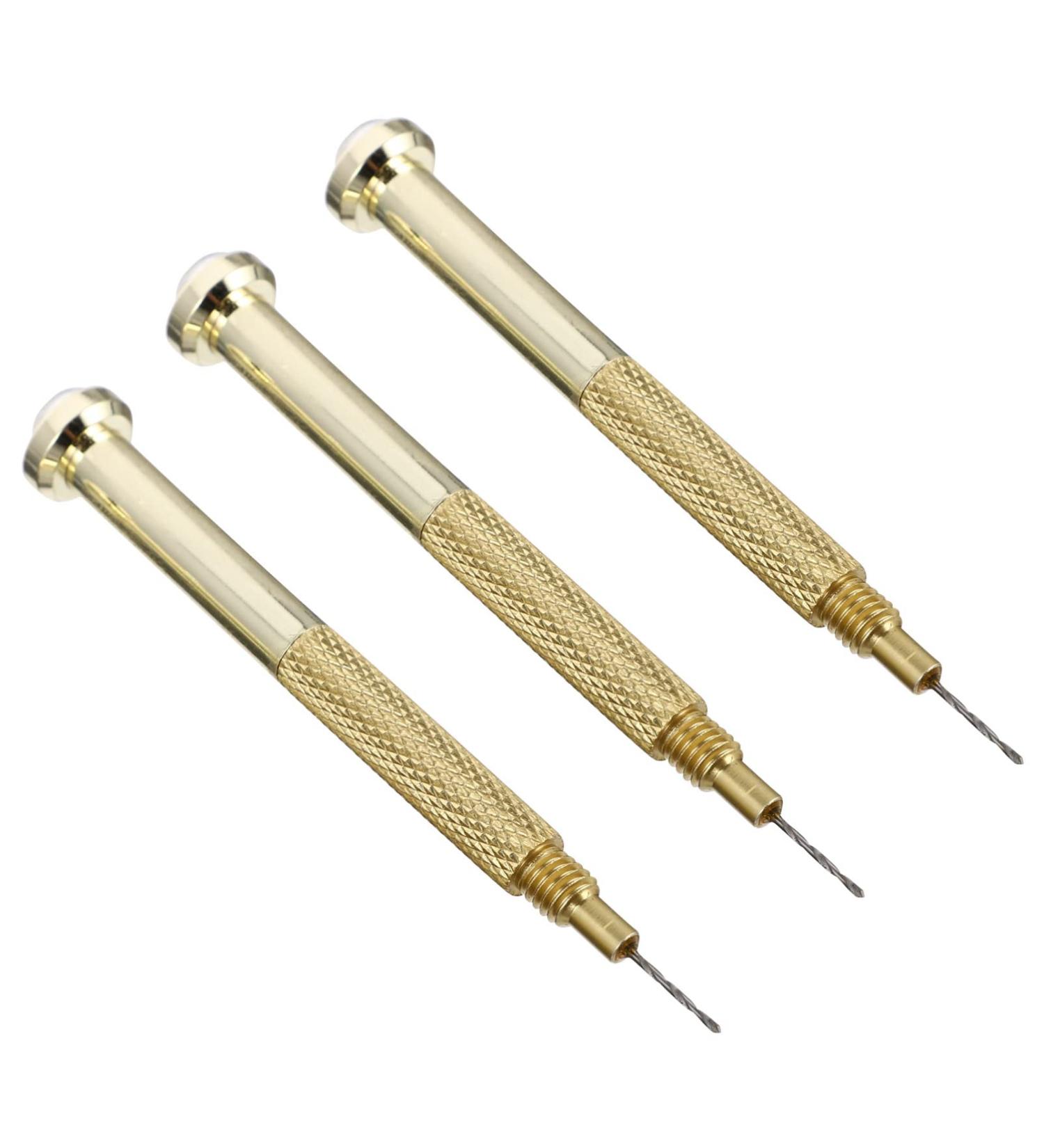 FRCOLOR 3pcs Nail Drilling Drill Acrylic Nail File Drill Bit Finger Nail Drill Nail Piercing Tool Drill Machine Bit Manicure Drill Piercing Tools Nail Art Tool Hand Drill Metal Main Drill 6.5x0.8cm Golden - Buy Online on GoSupps.com