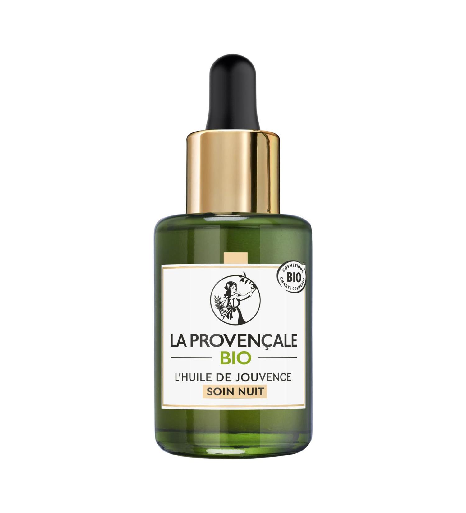 La Proven ale L'Huile de Jouvence Night Serum Certified Organic Face Care Organic Olive Oil AOC Provence For All Skin Types Even Sensitive 30 ml - Buy Online on GoSupps.com