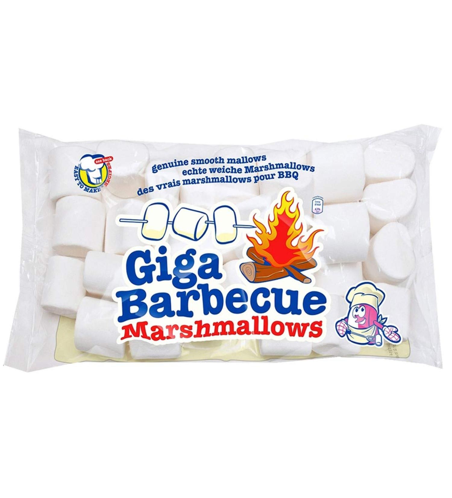 Extra Large Gigantic Marshmallows - 750 Grams - Perfect for Barbeque Bonfire Roast & Smores
