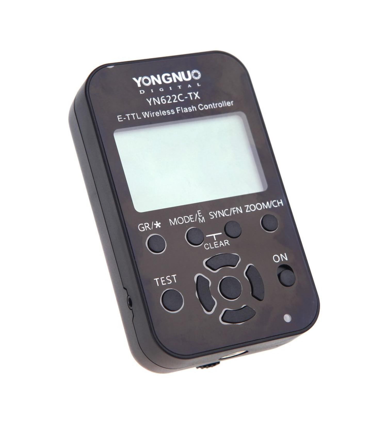 YONGNUO YN-622C-TX E-TTL Wireless Flash Controller for Canon - Ultimate control for Canon photographers - Buy Online on GoSupps.com