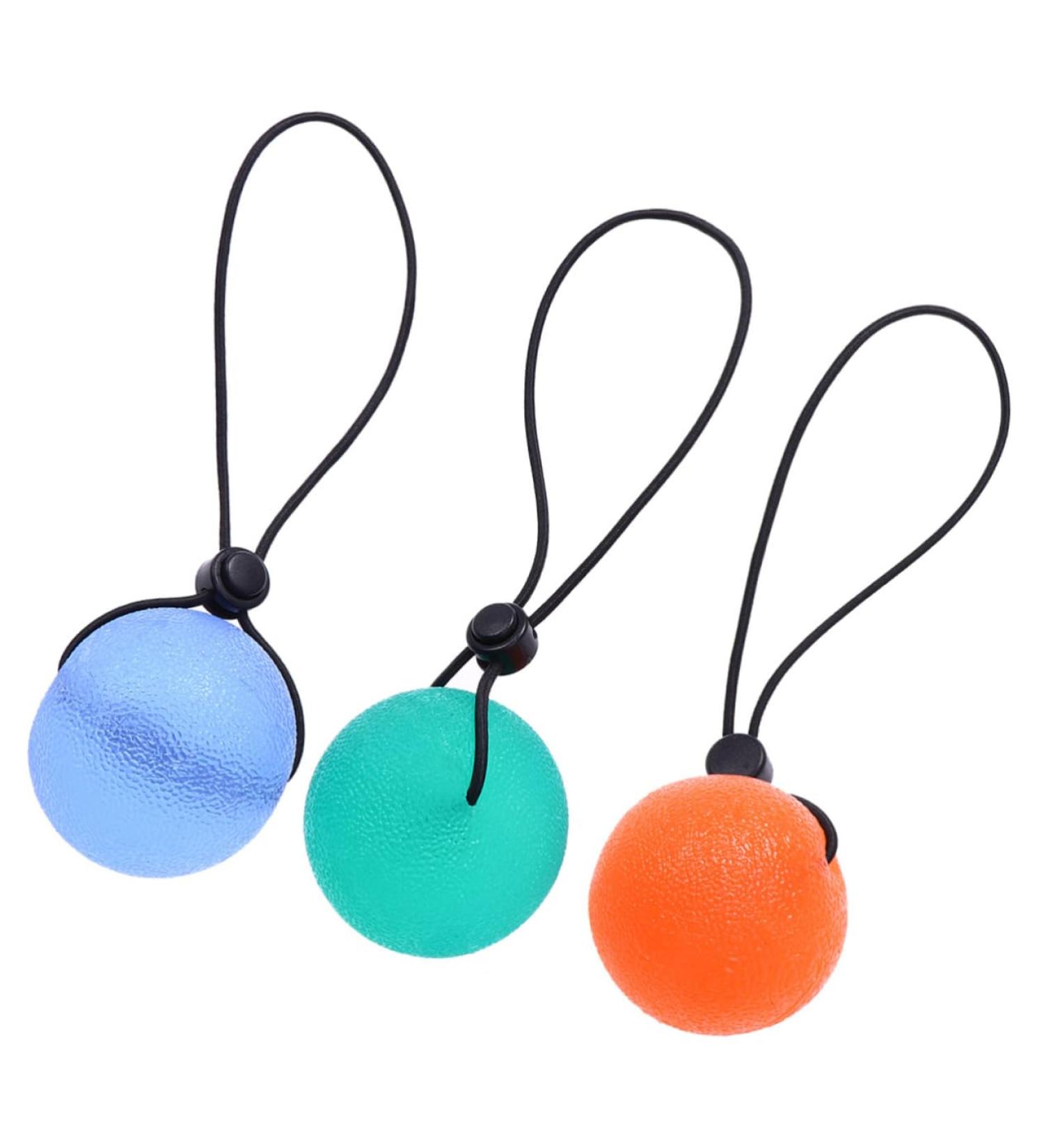 Buy GLEAVI 3 Pcs Grip Strengthening Squeezeballs - Enhance Fitness & Power Training - International Shipping Available - Buy Online on GoSupps.com