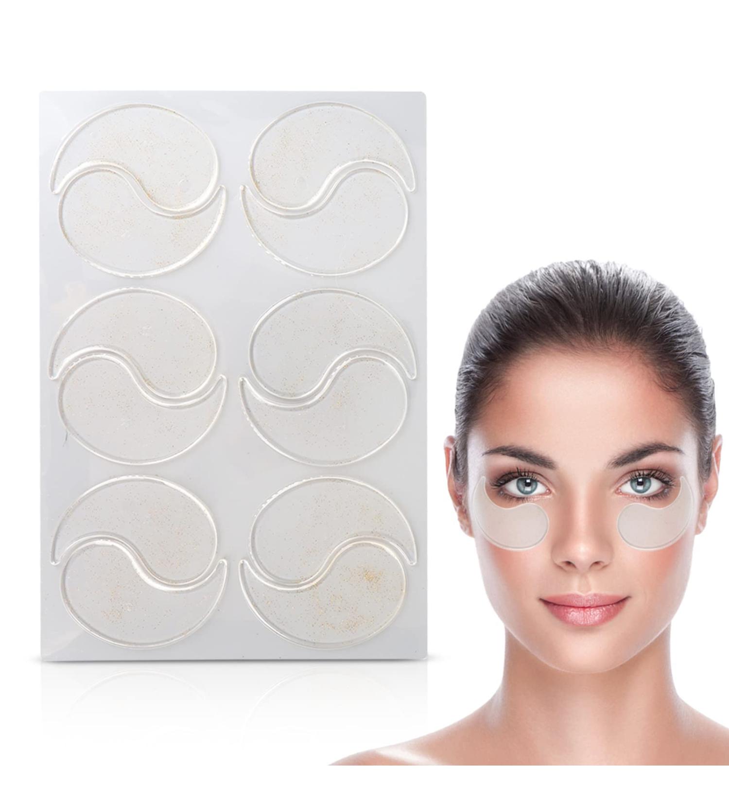 Agatige Silicone Eye Wrinkle Patches - 6 Pairs | Reusable Overnight Anti Wrinkle Pads for Dark Circles, Puffiness, and Prevention of Eye Bags - Buy Online on GoSupps.com