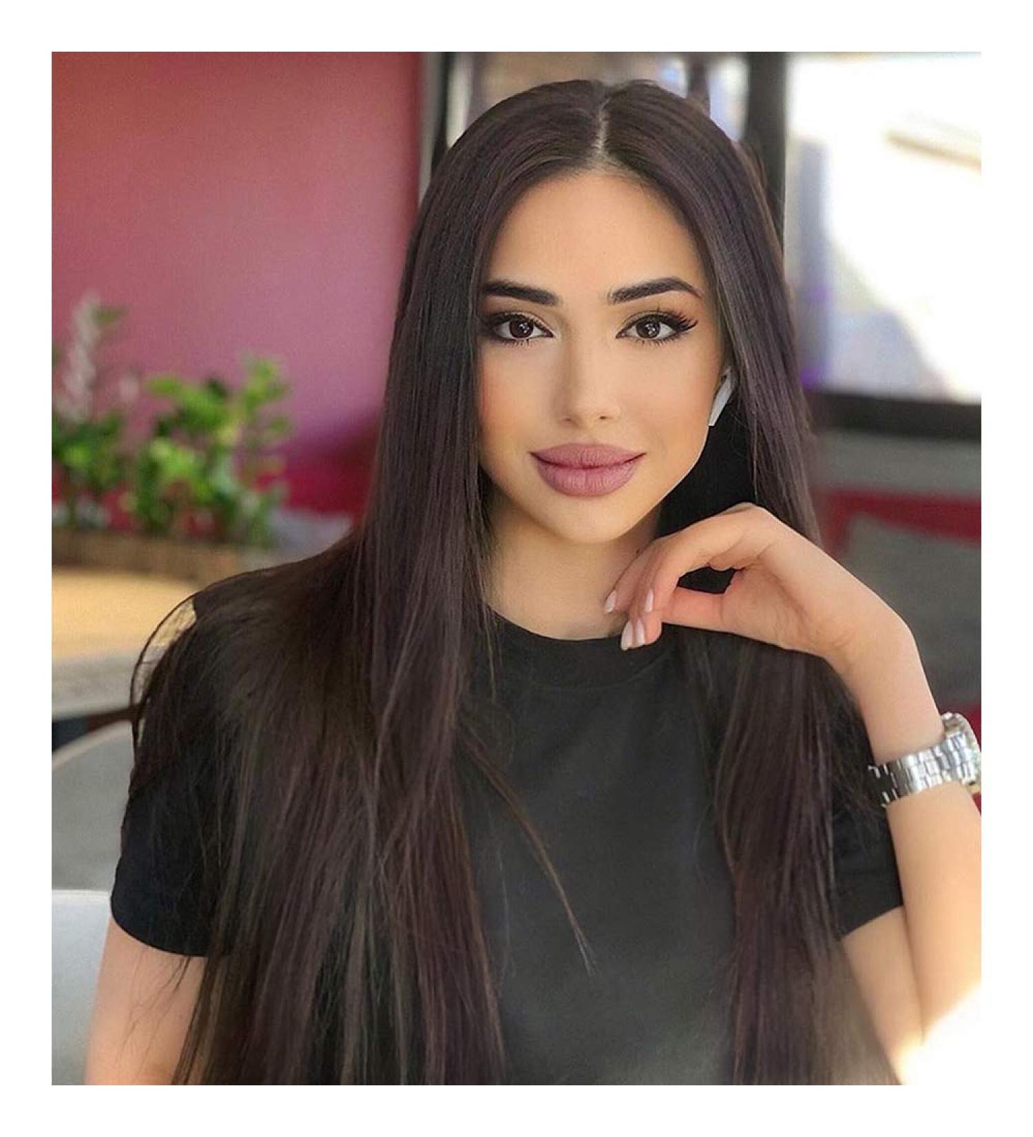 Witwig Women's Brown Long Straight Wig - Afro Natural Dark Root Lace Front Costume Wig 70cm | Perfect for Parties & Everyday Wear - Buy Online on GoSupps.com