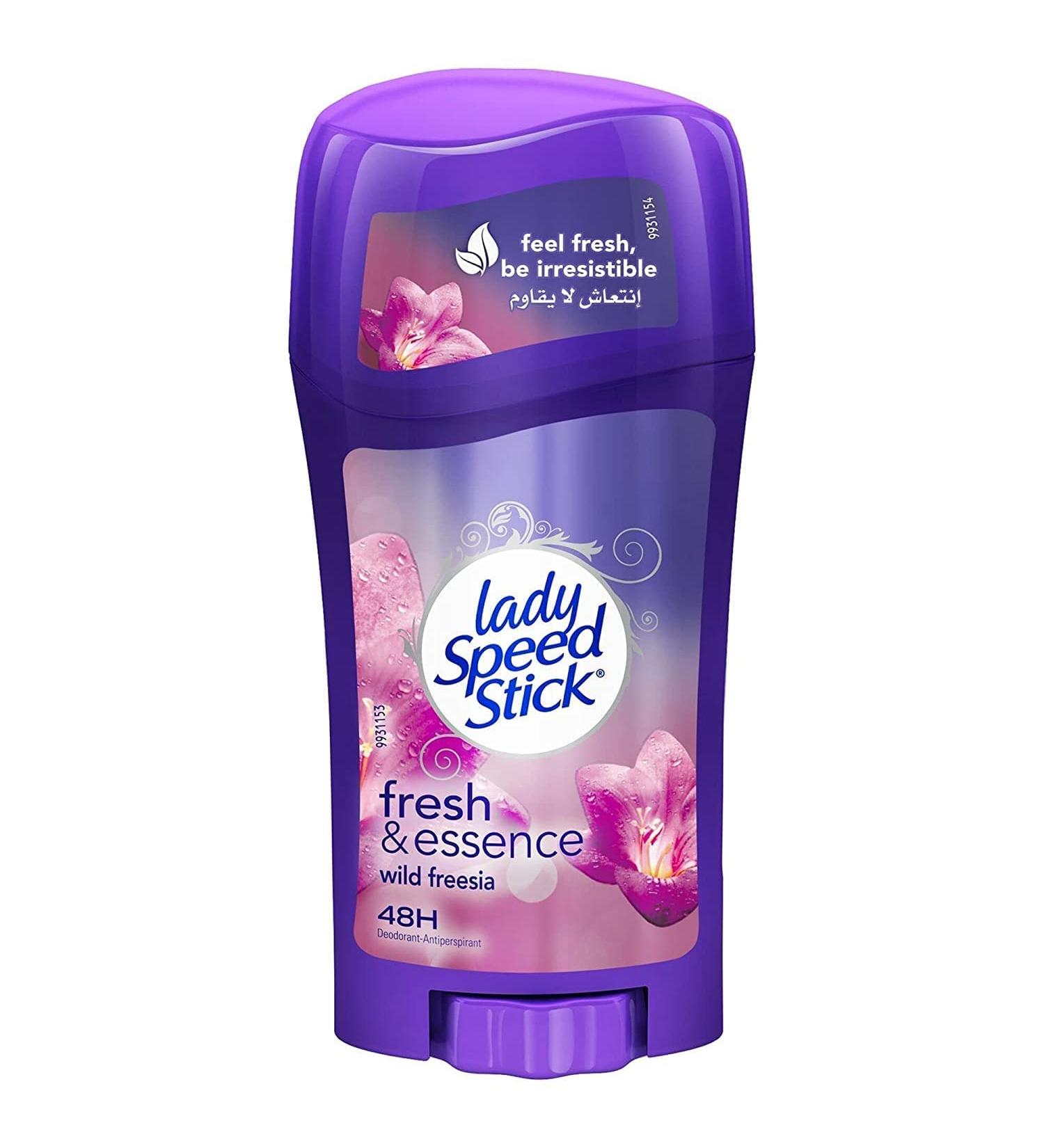 Mennen Lady Speed Stick Invisible Dry Deodorant Wild Freesia 1.4oz - Long-lasting Odor Protection - Pack of 1 - Buy Online on GoSupps.com
