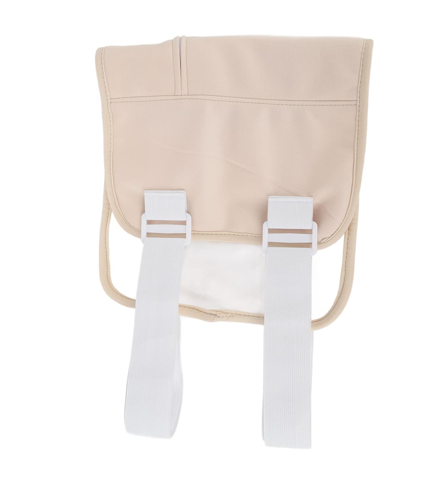 Ergonomic Castor Oil Pack - Multifunctional Reusable Soft Compress for Waist - Khaki - Buy Online on GoSupps.com