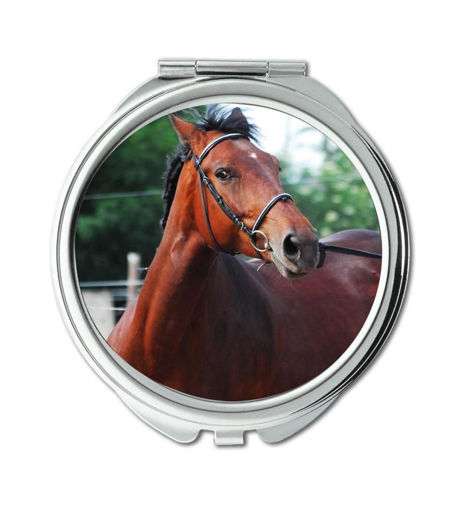 YENDOSTEEN Mirror Compact Mirror animal bridle equine pocket mirror portable mirror - Buy Online on GoSupps.com
