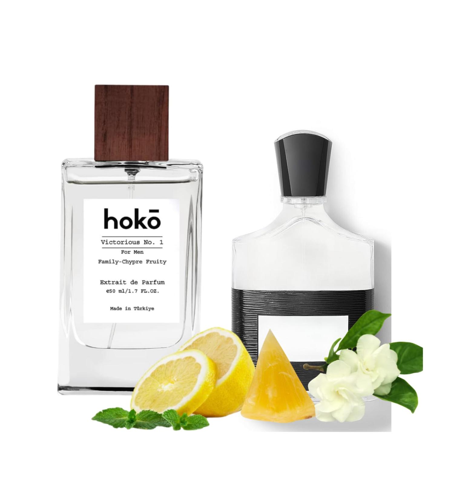 HOKO Victorious No. 1 Inspired by Creed's Aventus Extrait de Parfum for Men 1.7 Oz/50 ML upto 30% Oil Concentration Long-Lasting upto 10+ Hours Vegan Luxury Cologne 1.7 Fl Oz (Pack of 1) Aventus - Buy Online on GoSupps.com