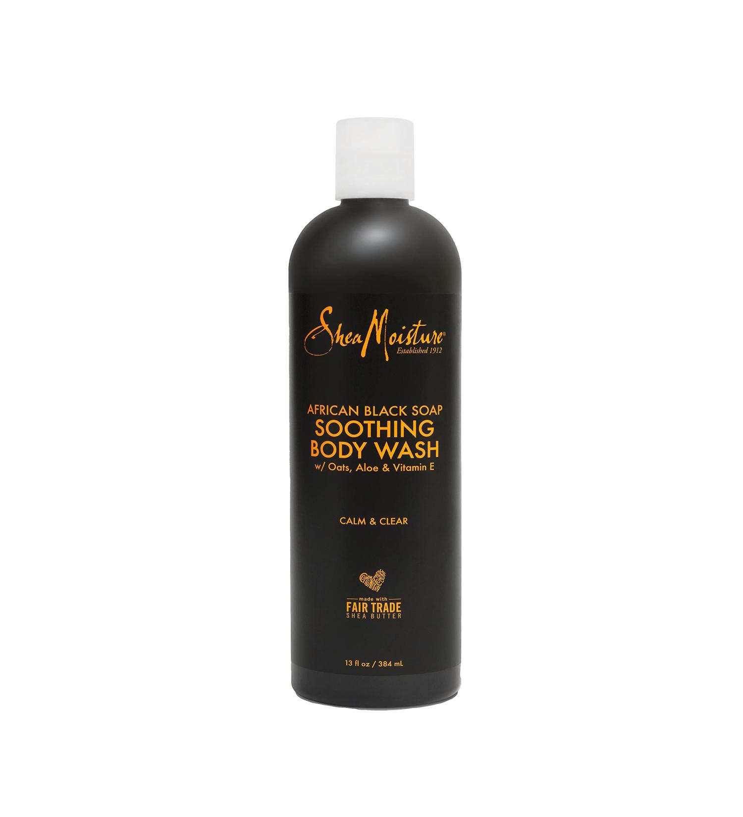 Buy SheaMoisture Soothing Body Wash for Acne Treatment | Paraben Free African Black Soap 13 Fl Oz - International Shipping Available - Buy Online on GoSupps.com