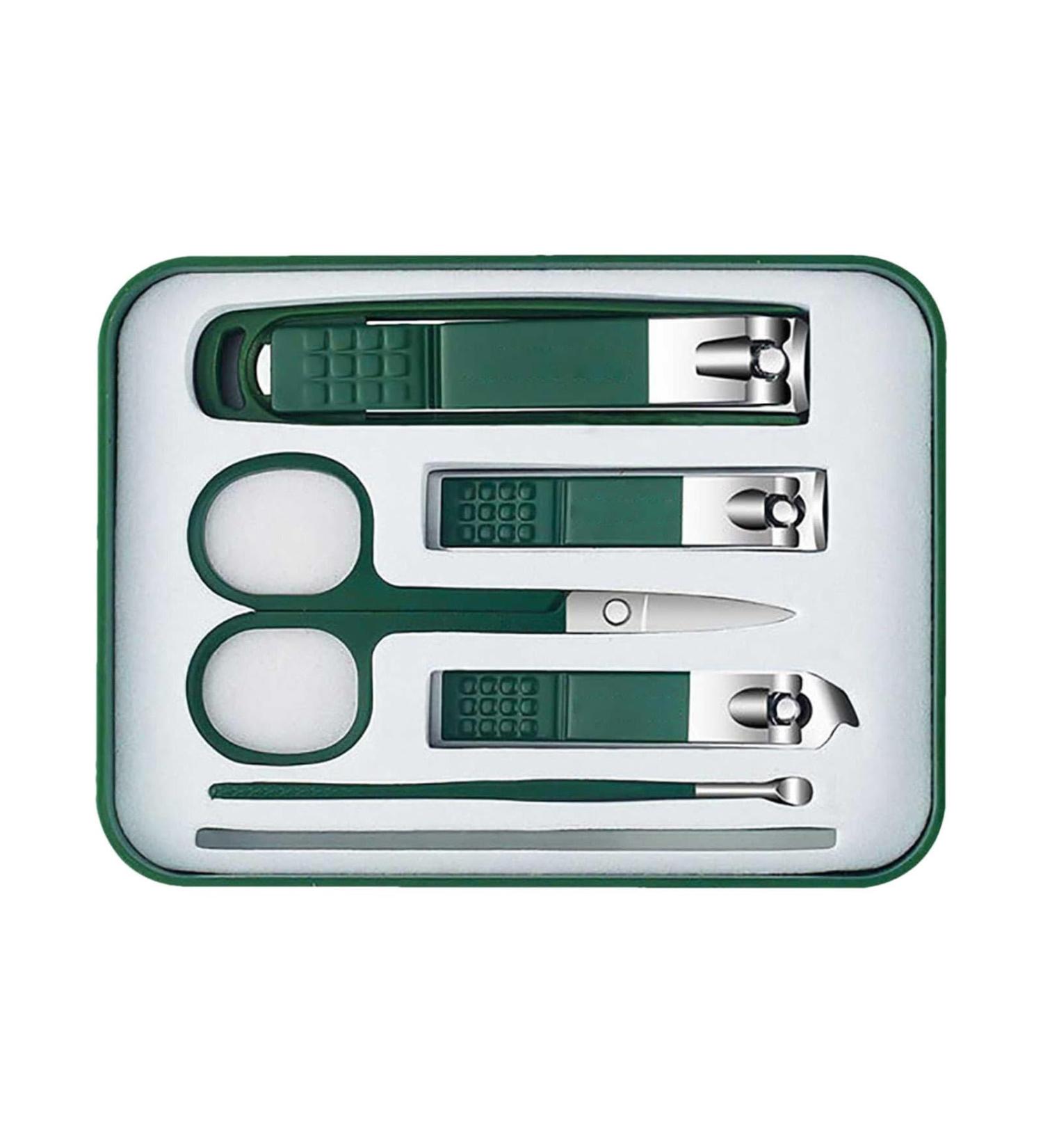 Vbnuyhim Finger and Toenail Cutter Set Toenail Cutter Set Stainless Steel Manicure Set Grooming Tools for Men Women Family Friends Wife Personal Care Kit with Storage Box - Buy Online on GoSupps.com