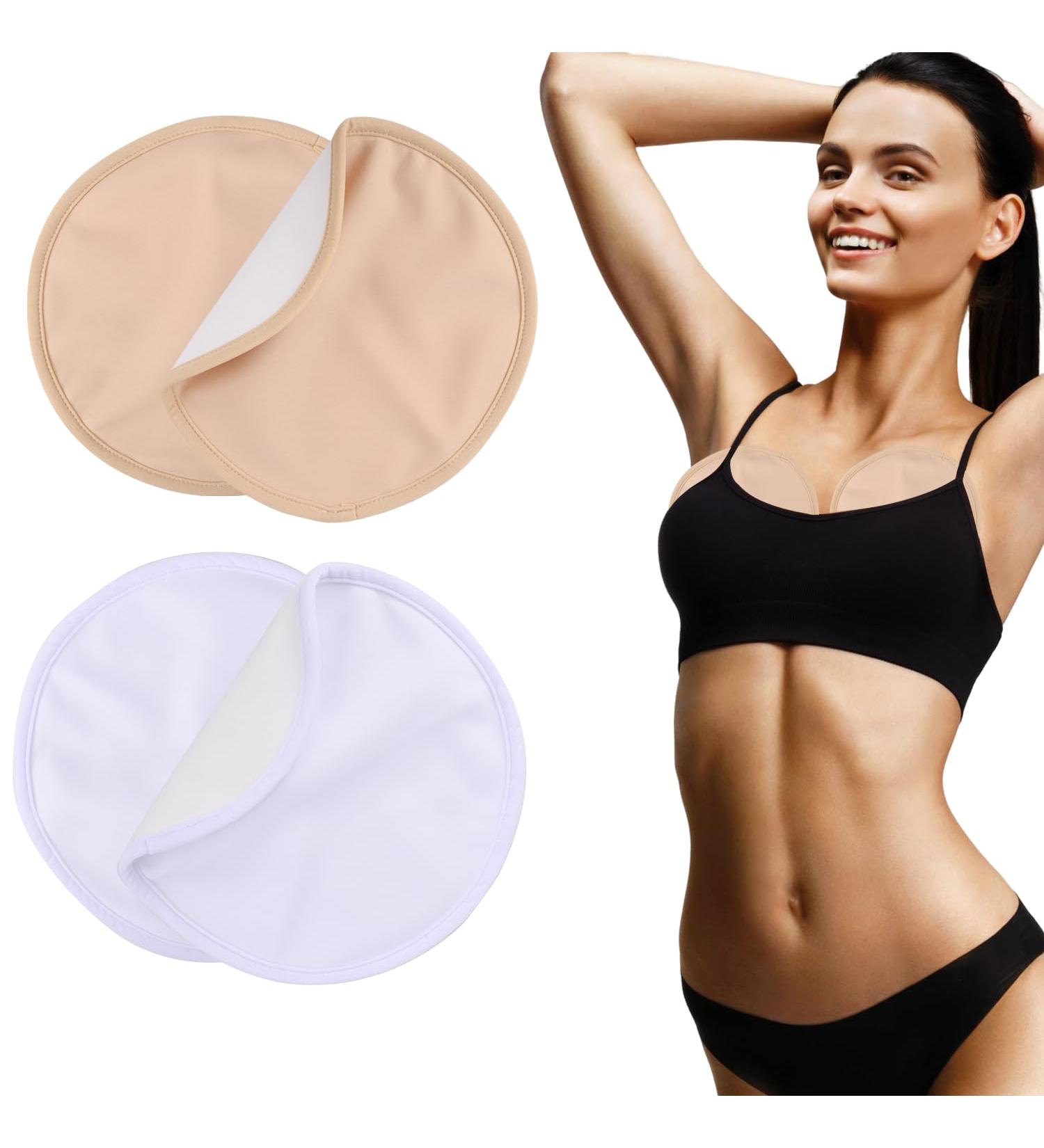 4-Pack Reusable Castor Oil Packs for Breast - Washable & Relaxing | Khaki & White | Eco-Friendly Remedy - Buy Online on GoSupps.com