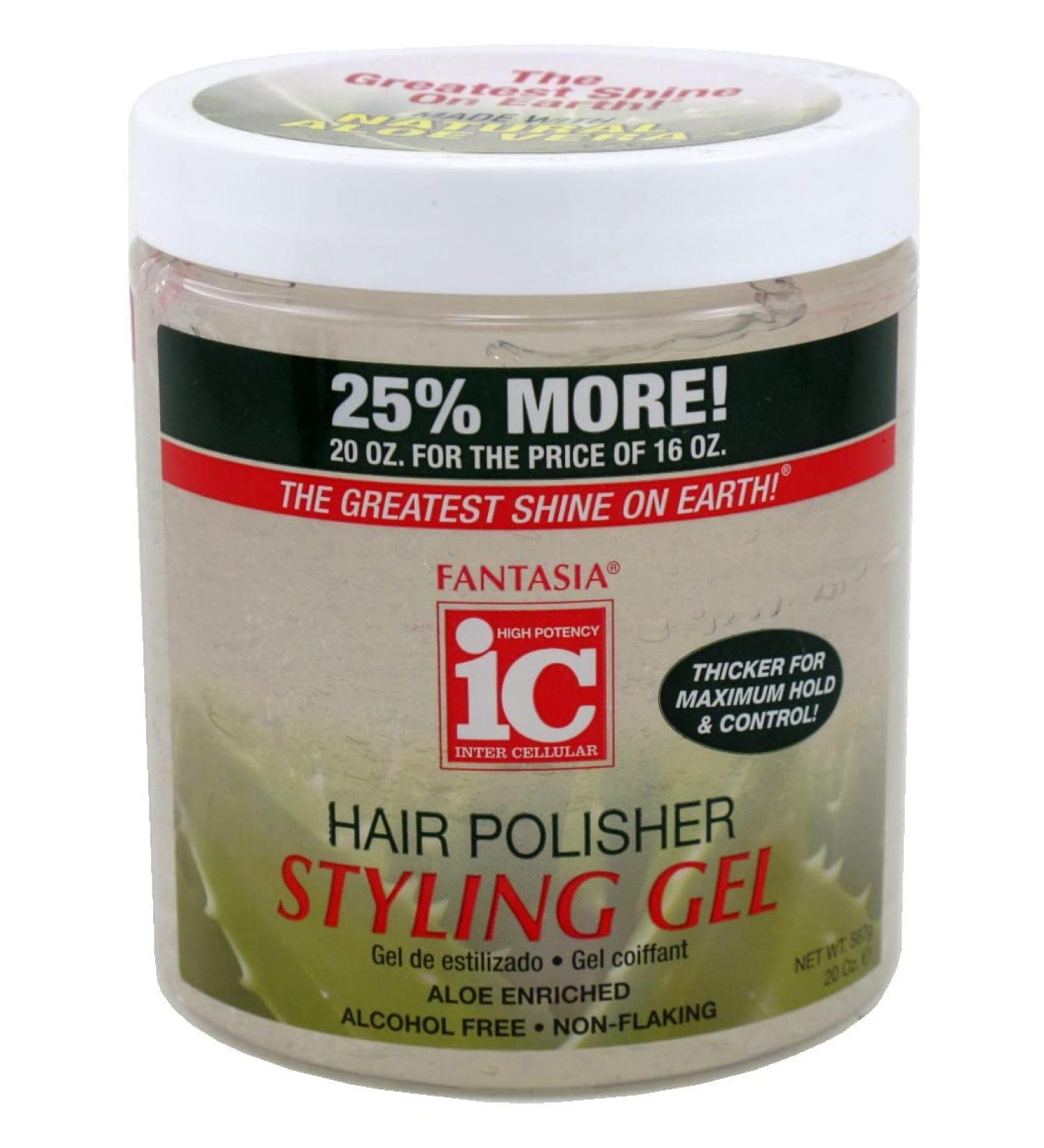 Buy Fantasia Hair Polish Styling Gel With Sparkle Lites - 16 Ounce | Best International Shipping - Buy Online on GoSupps.com