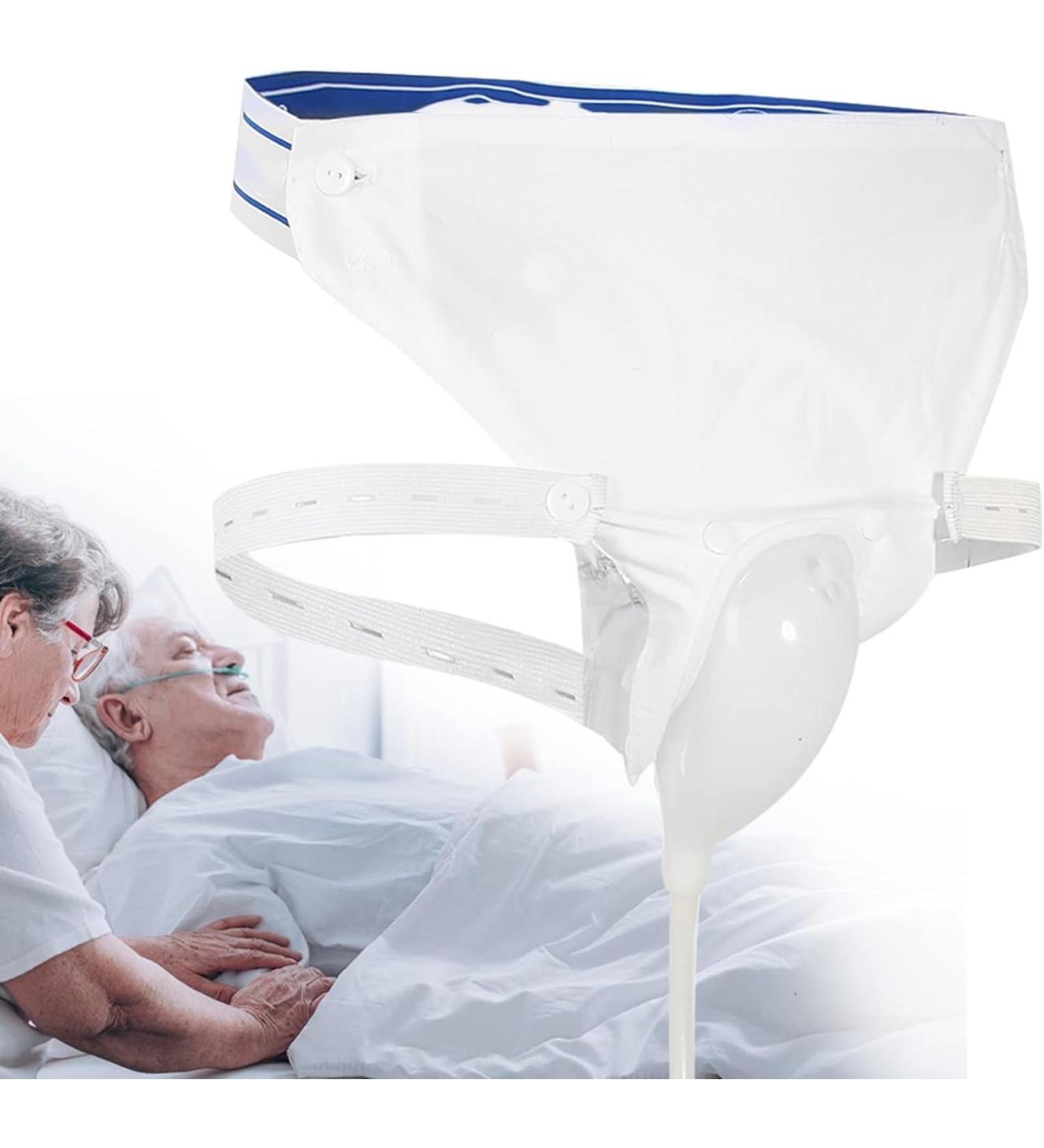 Buy Wearable Urinary Drainage Bag | Reusable Silicone Urine Collector for Men & Women | Incontinence Solutions for Elderly Bedridden - Buy Online on GoSupps.com