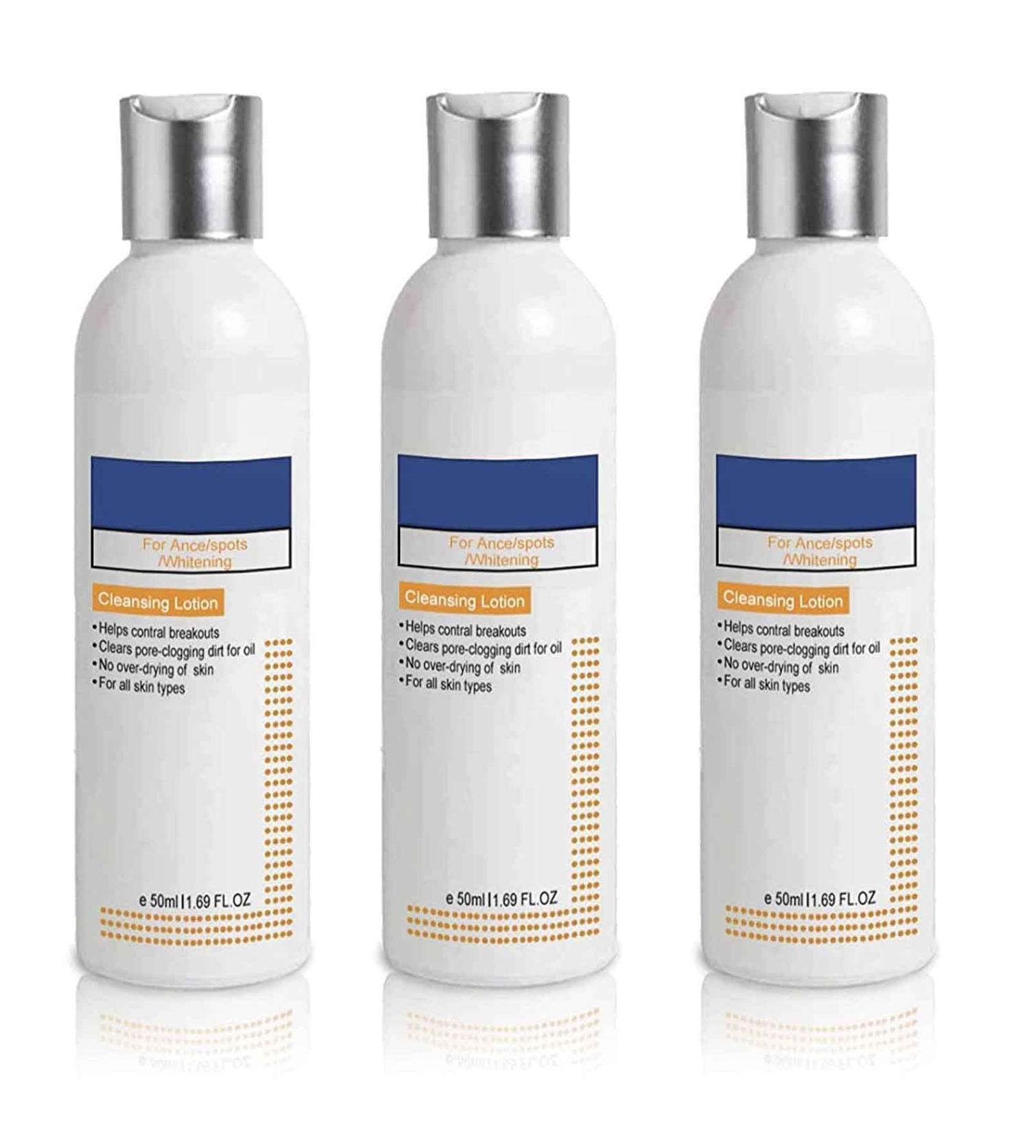 Cleansing Lotion for Acne & Spots, Acanthosis Nigricans Therapy Cream - Dark Spot Correcting & Remover for Face & Body (3 Packs) - Buy Online on GoSupps.com