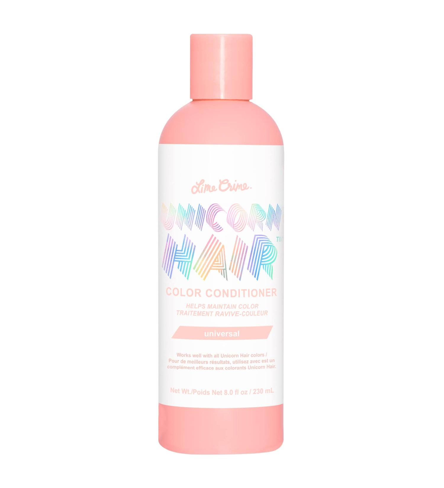 Lime Crime Unicorn Hair Color Conditioner - Color-Depositing & Revitalizing Shampoo for All Hair Types - Protects & Boosts Shine - Buy Online on GoSupps.com