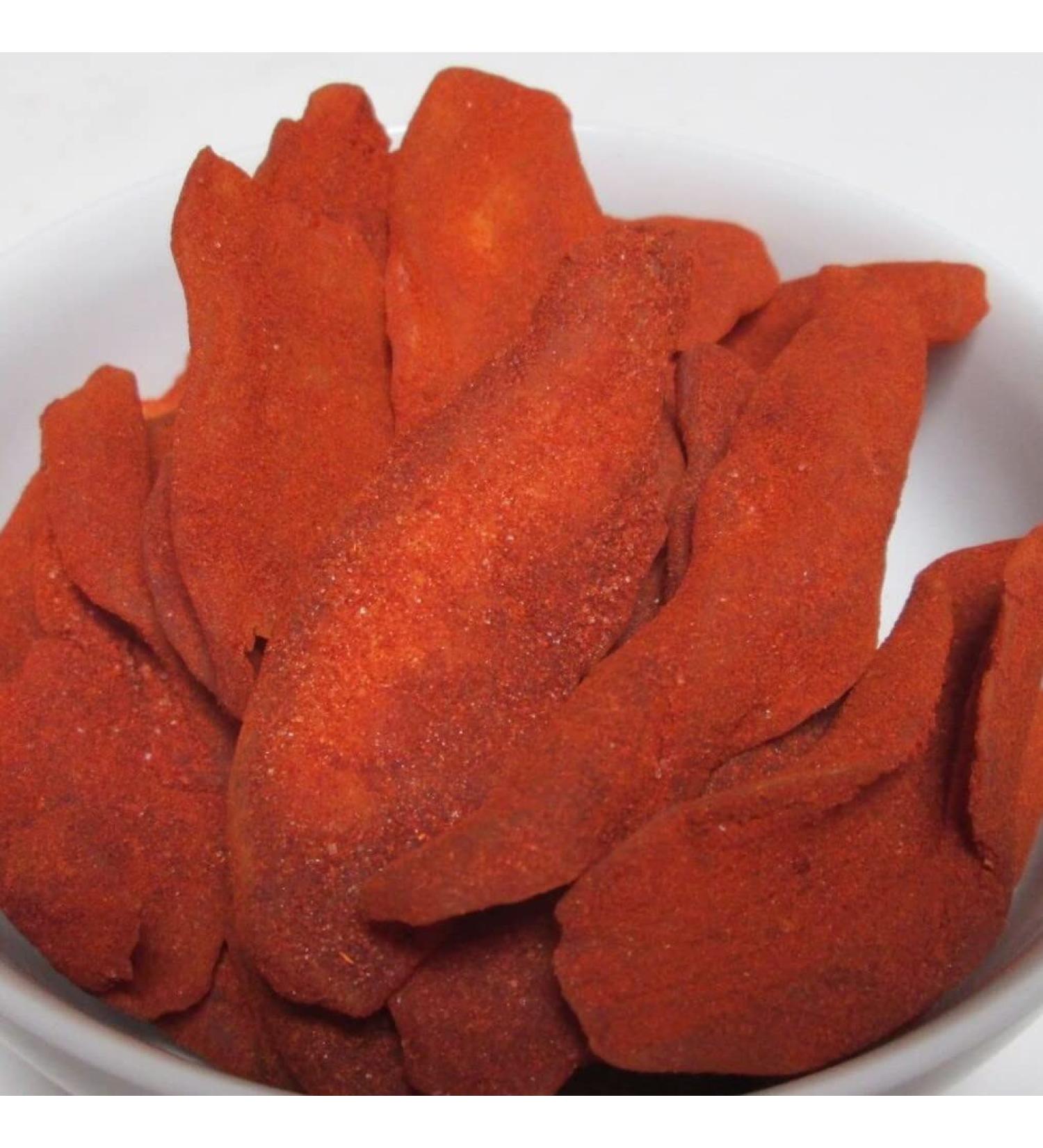 Buy SweetGlob Dried Chili Mango Slices - Hot Spicy Snacks (1 Pound) - International Shipping Available - Buy Online on GoSupps.com