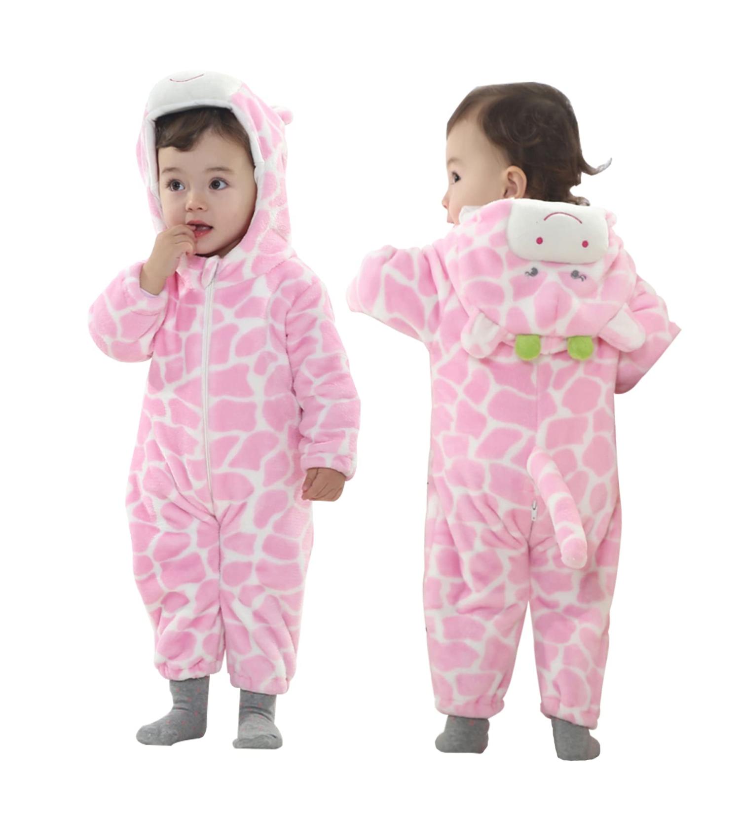 Doladola Dalmatians Baby Romper | Toddler Jumpsuit | Newborn Onesie | Pinkcow | 3-6 Months - Buy Online on GoSupps.com