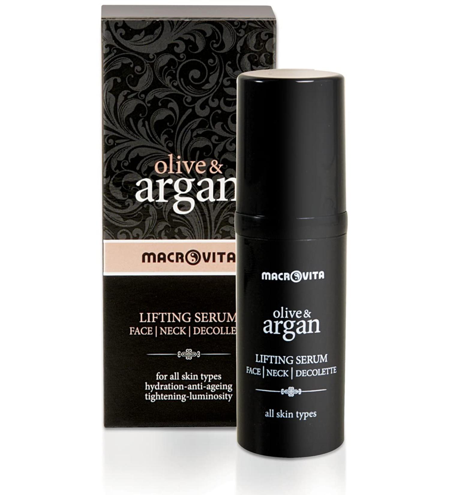 Face Lifting Serum with Olive & Argan. 30ml/1.01oz