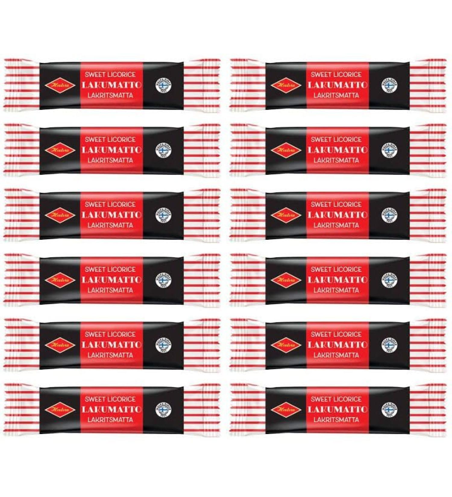 Halva Lakumatto Sweet R glisse 12 barres of 60g