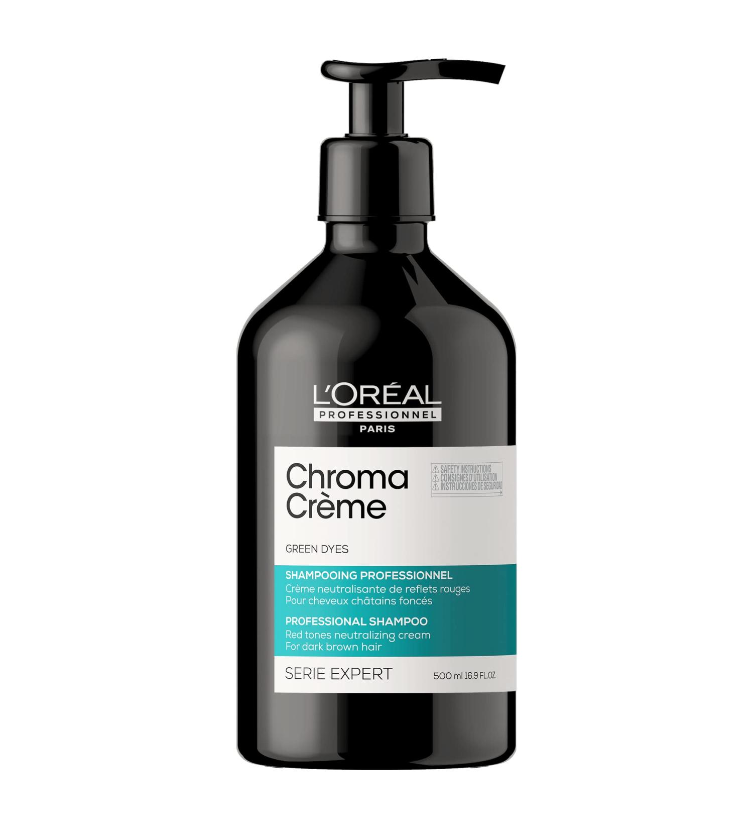 Chroma Cr me Green Dyes Professional Shampoo 500 ml - Buy Online on GoSupps.com
