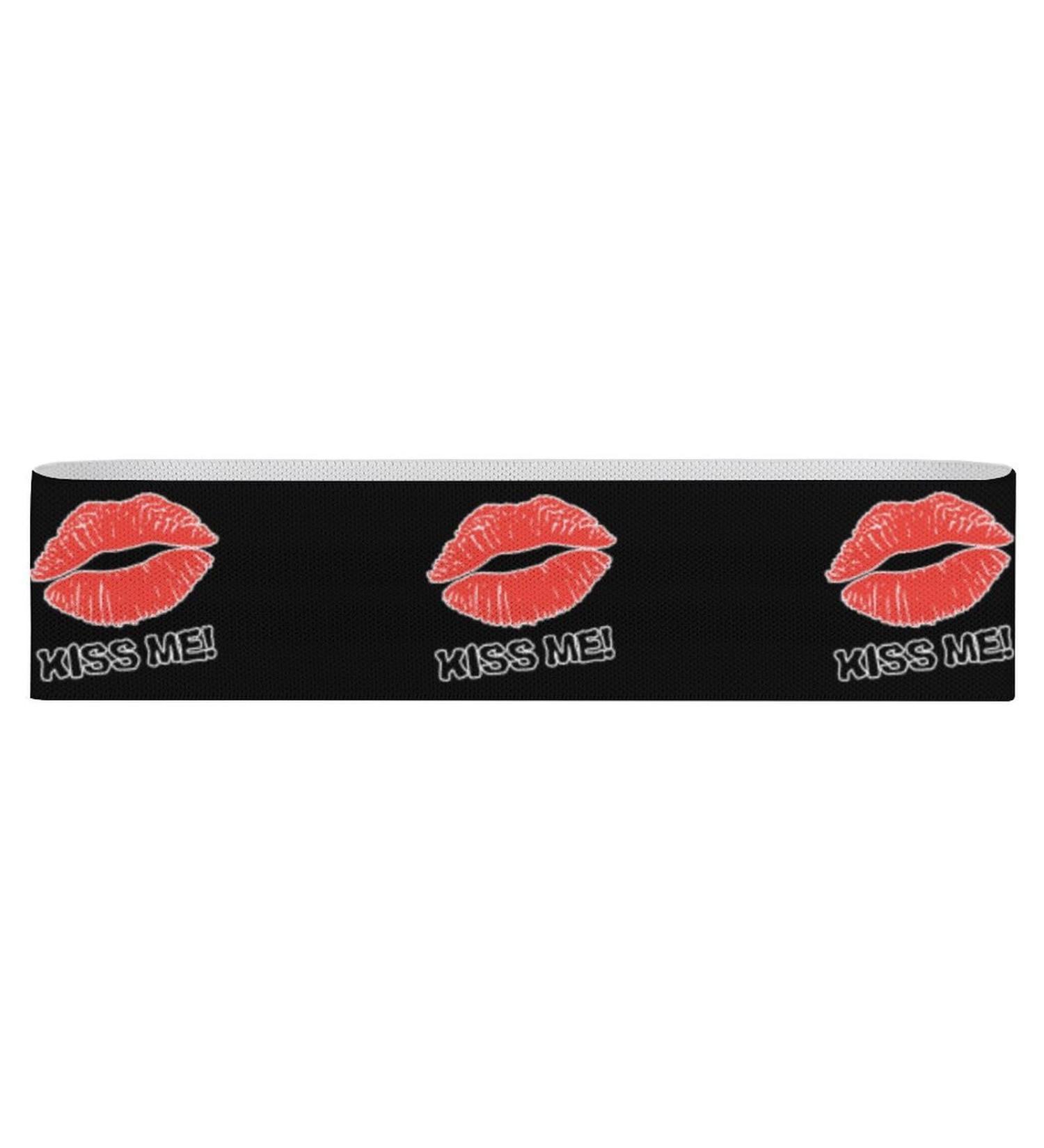 Kiss Me Lips Resistance Bands - Non-Slip Booty & Yoga Straps for Workouts & Physical Therapy | International Shipping - Buy Online on GoSupps.com