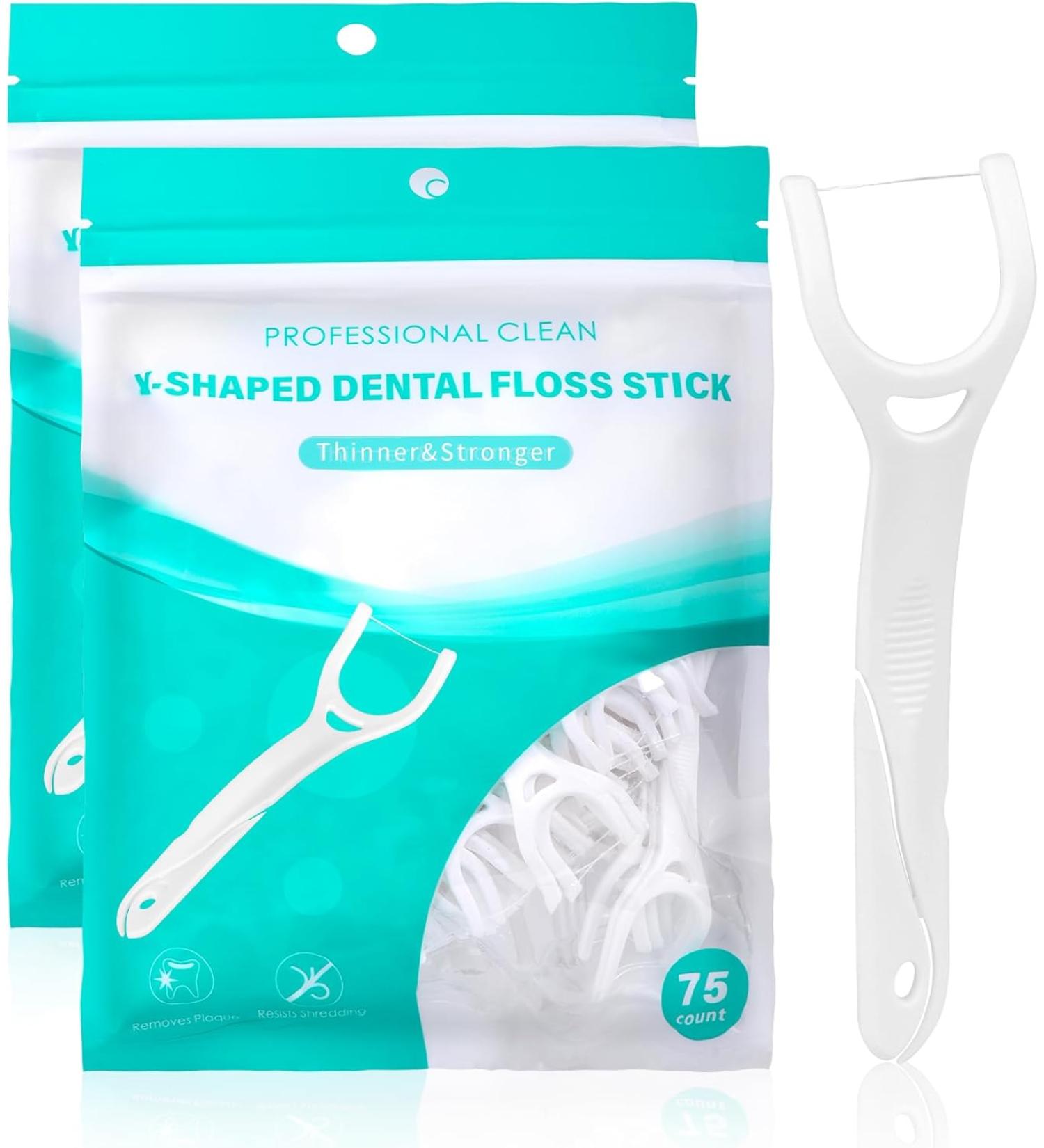 NETONDA Dental Floss Sticks - Pack of 150 - Buy Online on GoSupps.com