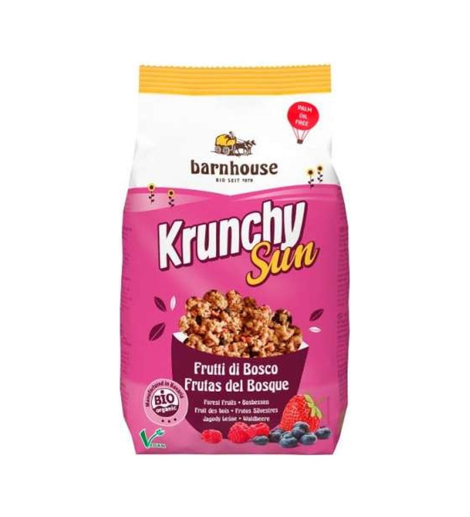 Muesli Krunchy Fruits du soleil de la forest 750 g