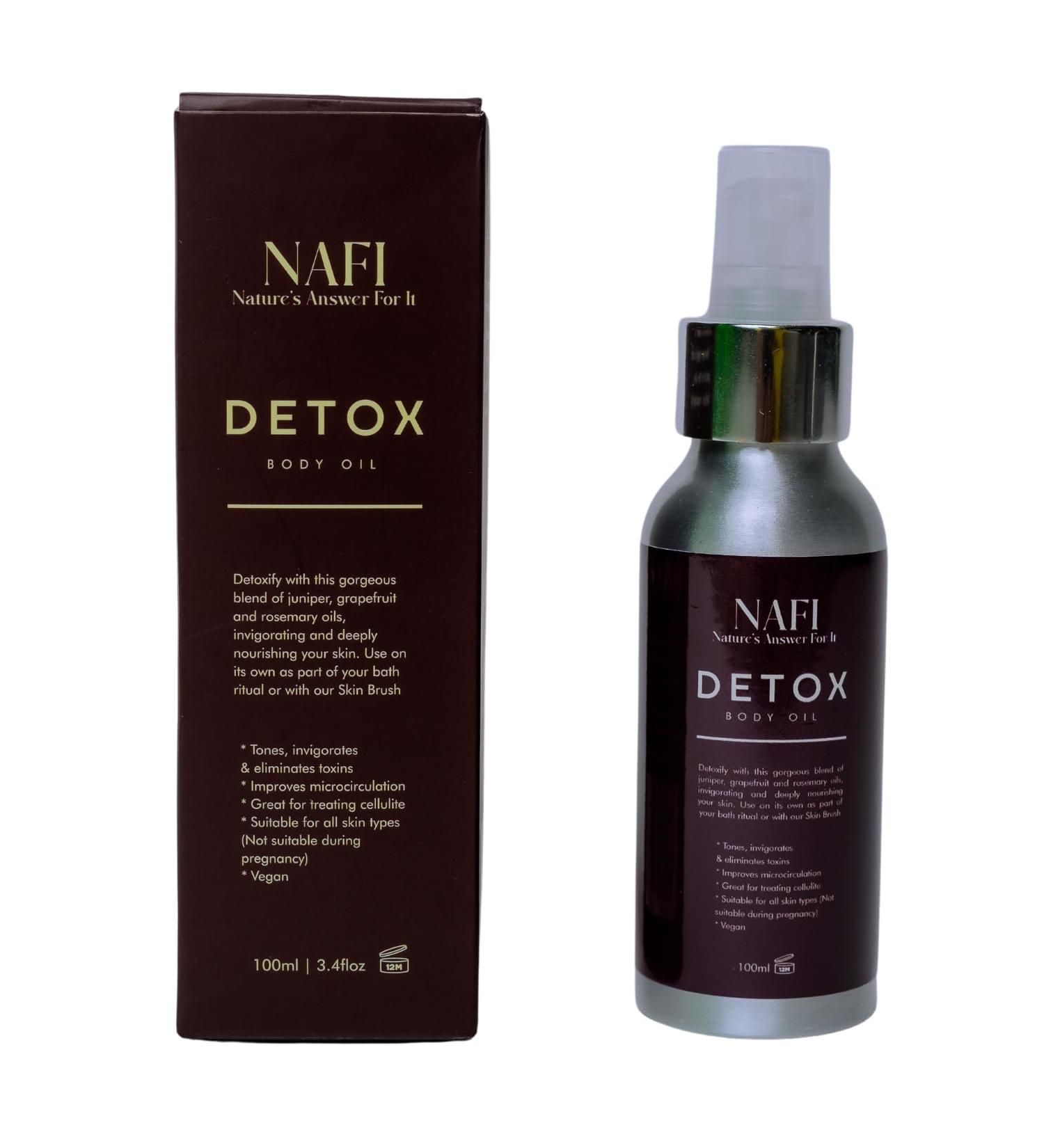 NAFI Detox Body Massage Oil 100ml