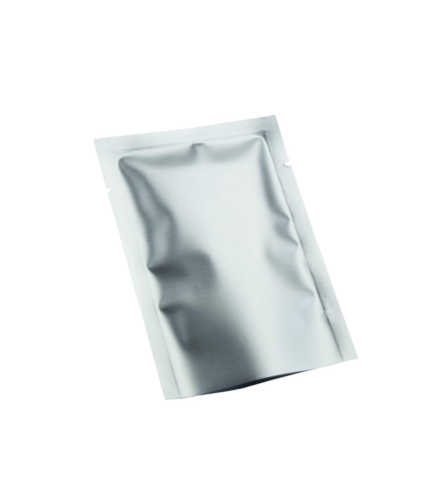 200 PCS Metallic Mylar Foil Open Top Sealable Bags - Silver (6x9cm) | QQ Studio - Buy Online on GoSupps.com