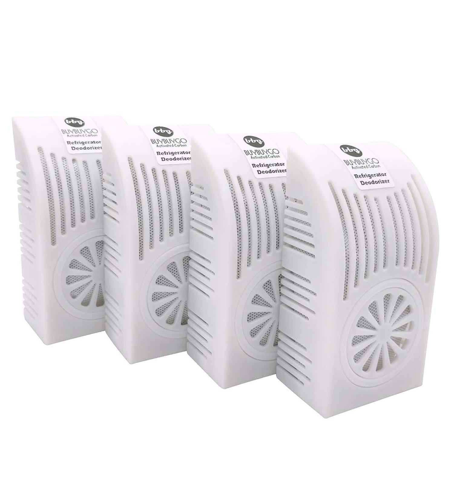 4-Pack 200g Charcoal Bags with Plastic Box - Activated Bamboo Charcoal Air Purifying for Refrigerator, Wardrobe, Closet, Shoebox, Drawer, Pet Home & Storage Room - Buy Online on GoSupps.com