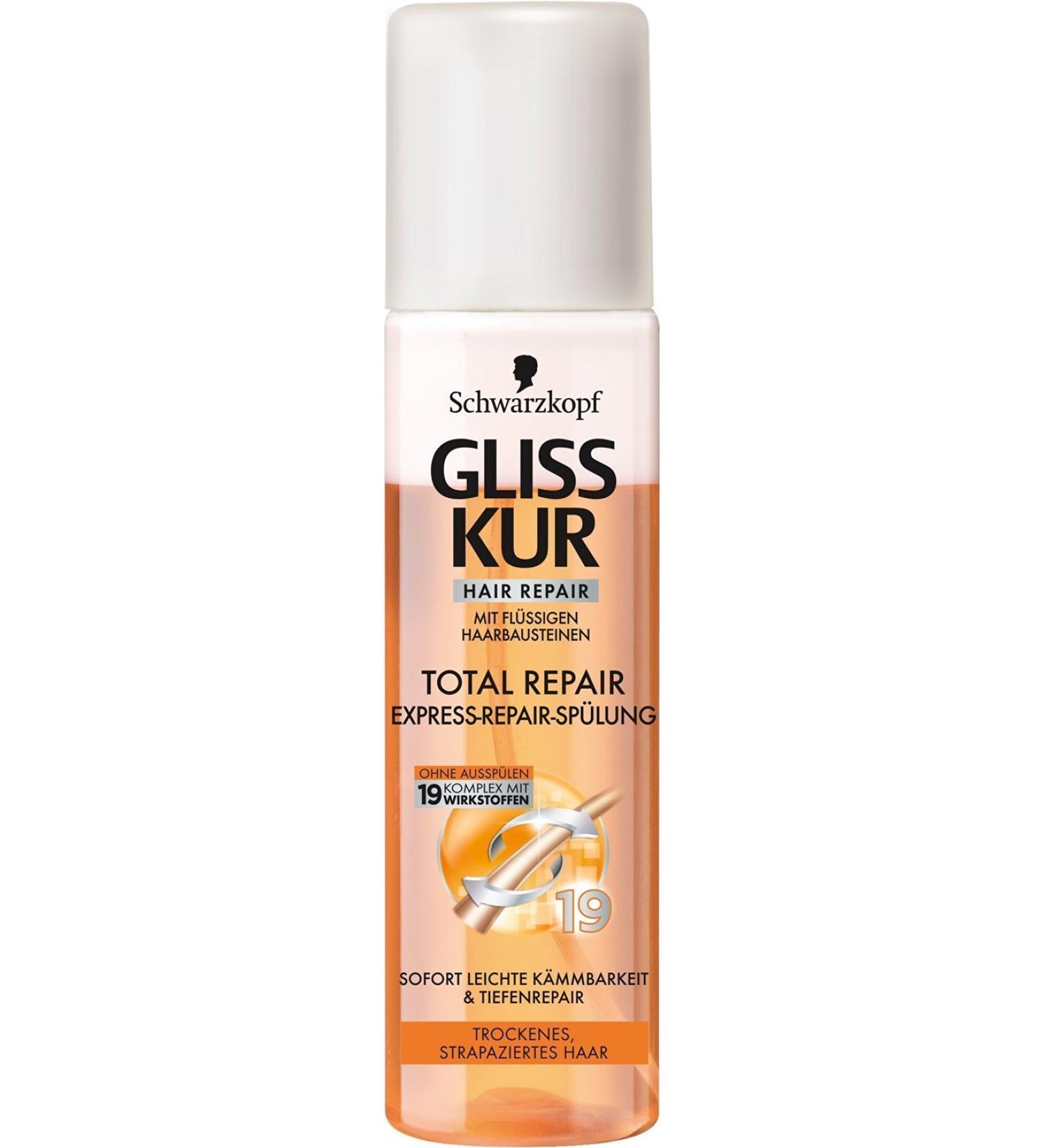 Gliss Gliss Kur Total Repair Express Conditioner 3 x 200 ml